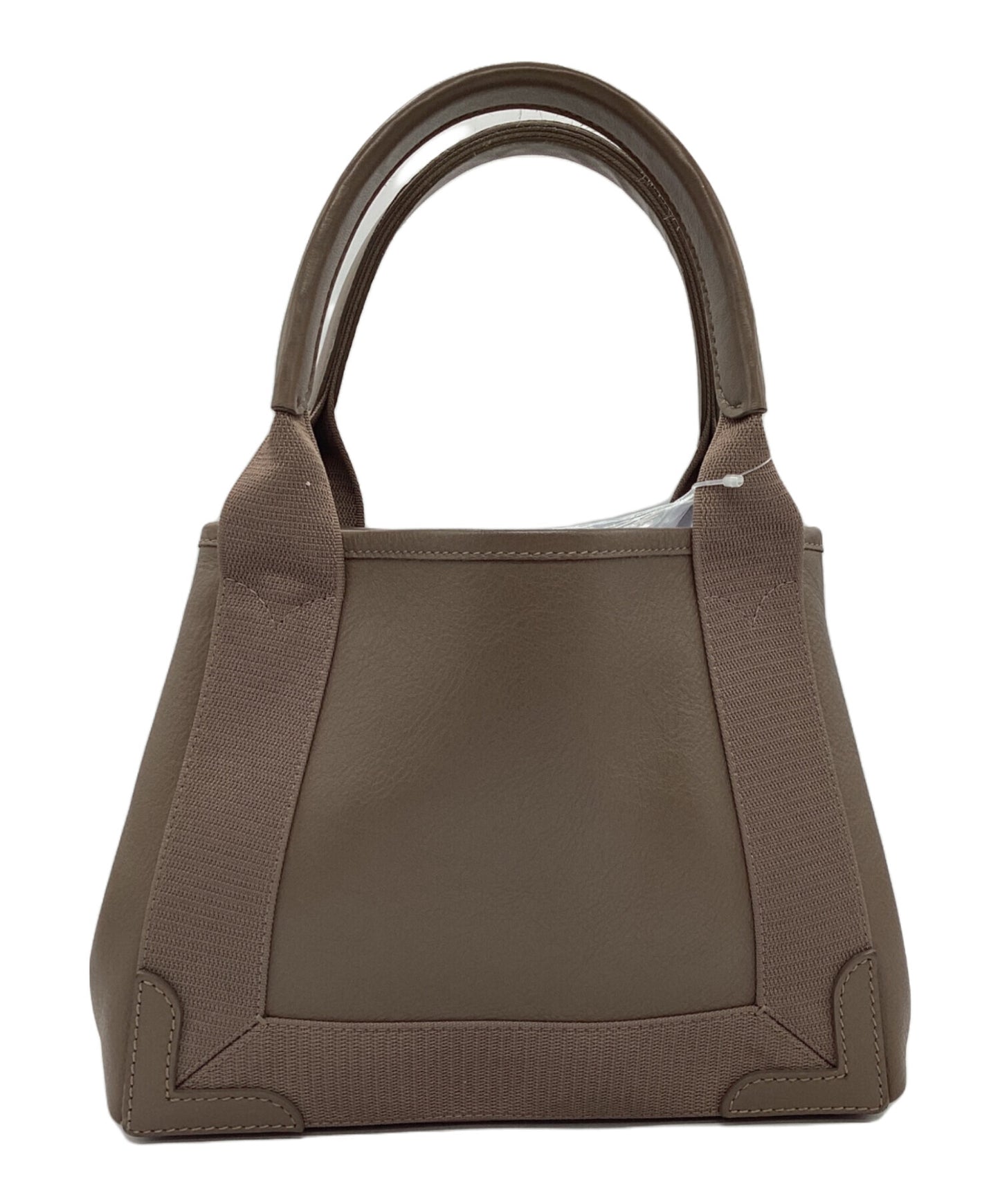 [Pre-owned] BALENCIAGA NAVY CABAS Navy Cabas 2WAY Tote Bag XS 390346