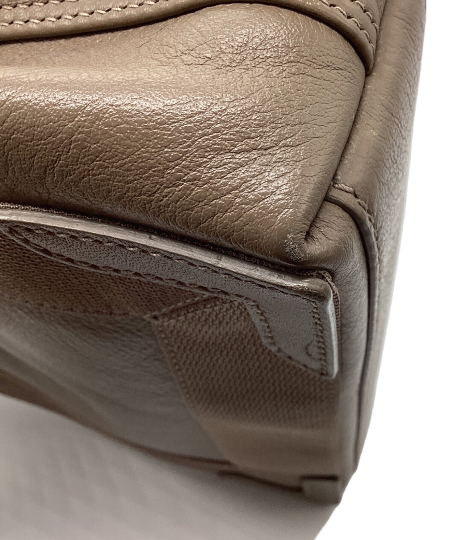 [Pre-owned] BALENCIAGA NAVY CABAS Navy Cabas 2WAY Tote Bag XS 390346