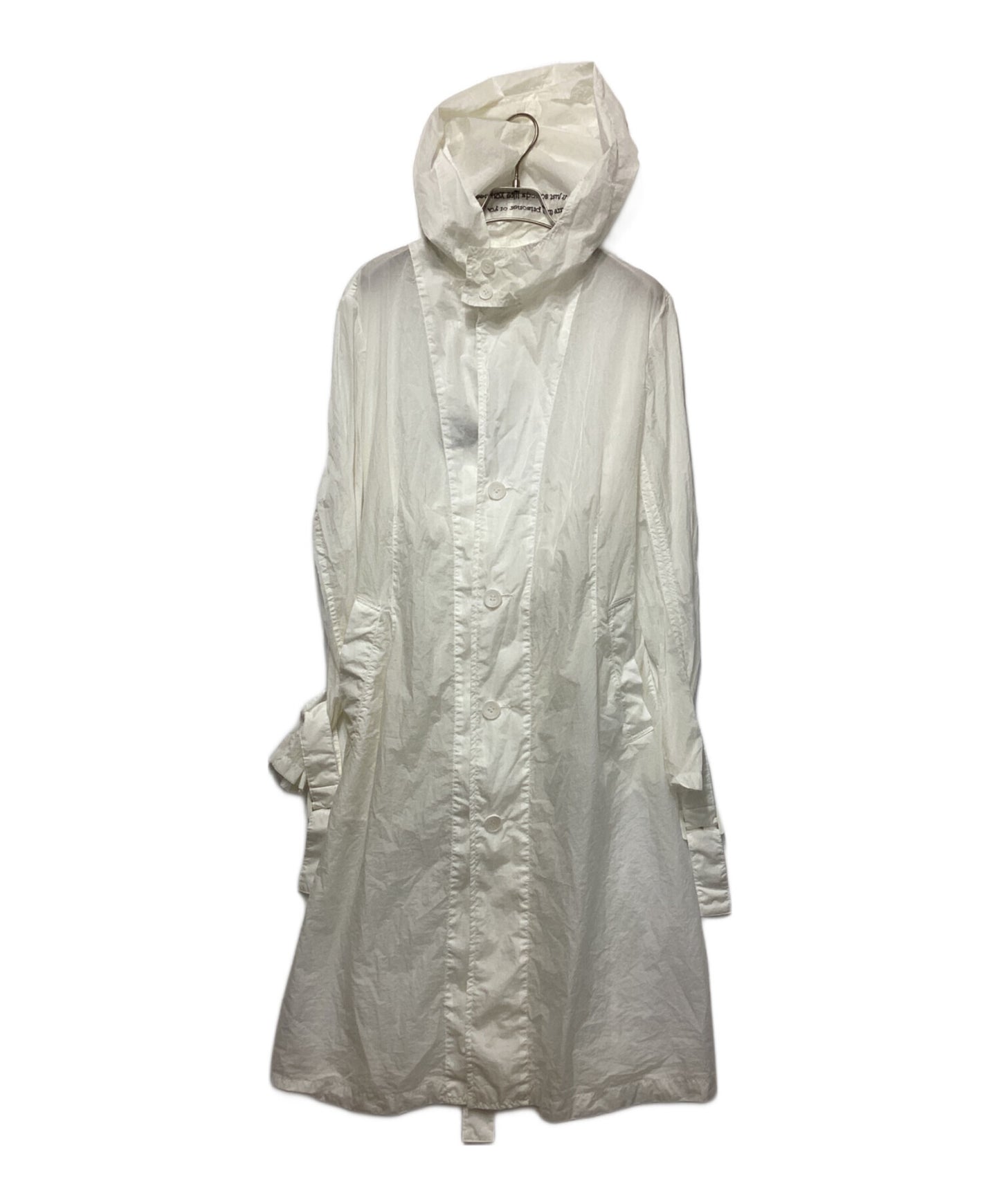 [Pre-owned] LIMI feu see-through beltcoat LG-C01-600