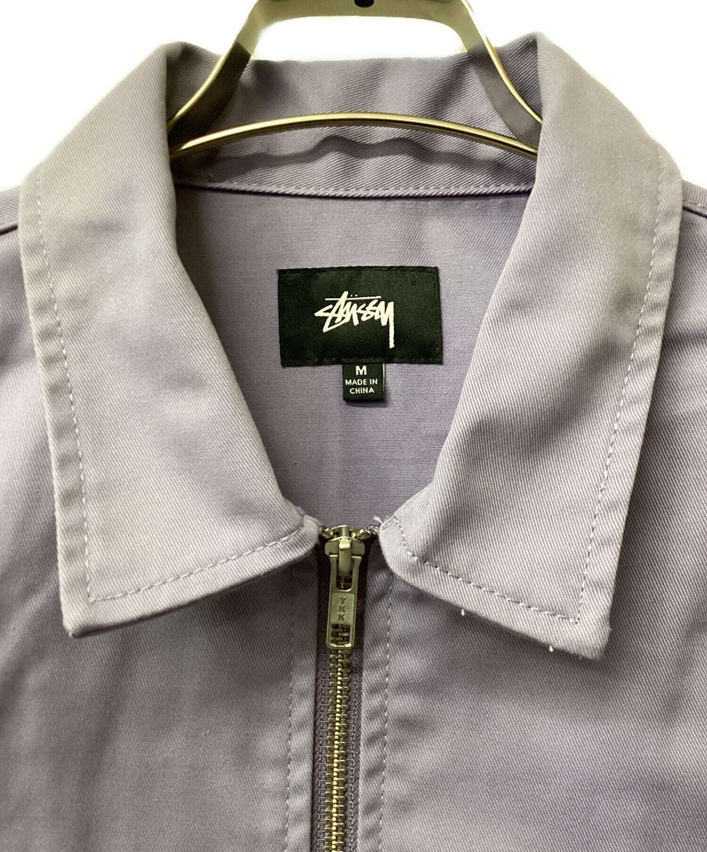 [Pre-owned] stussy ZIP UP WORK SHIRT 1110065