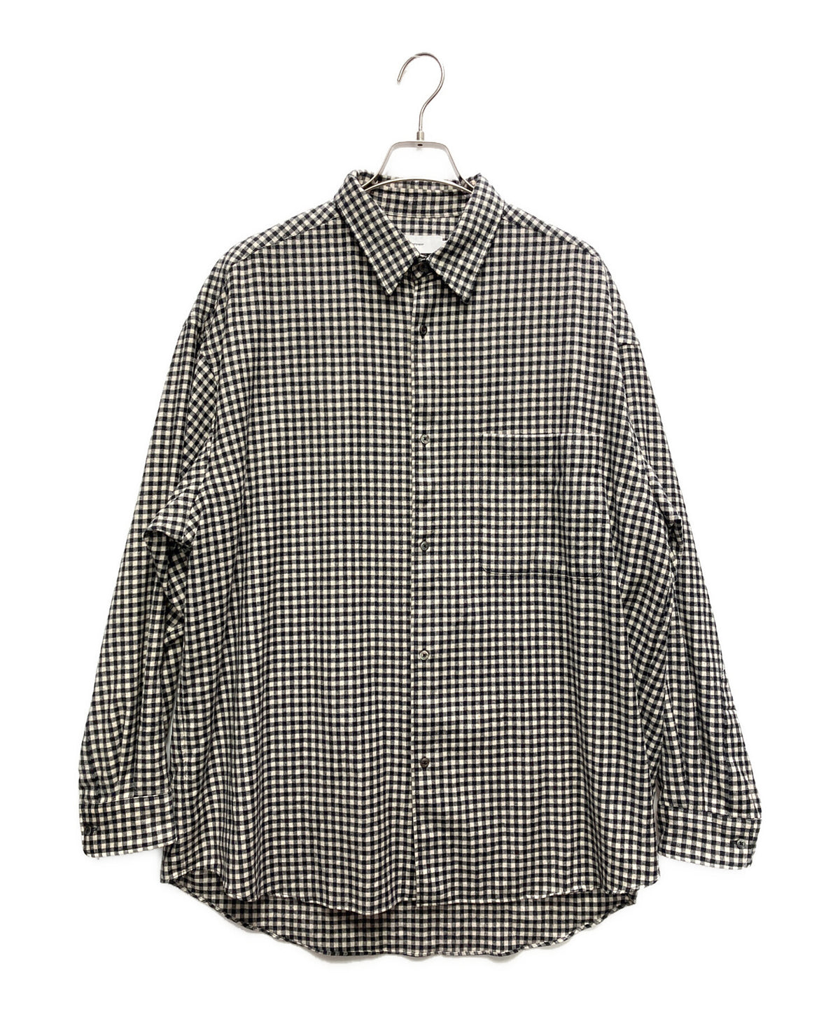 [Pre-owned] Graphpaper Marzotto Gingham Oversized Shirt GM194-50507