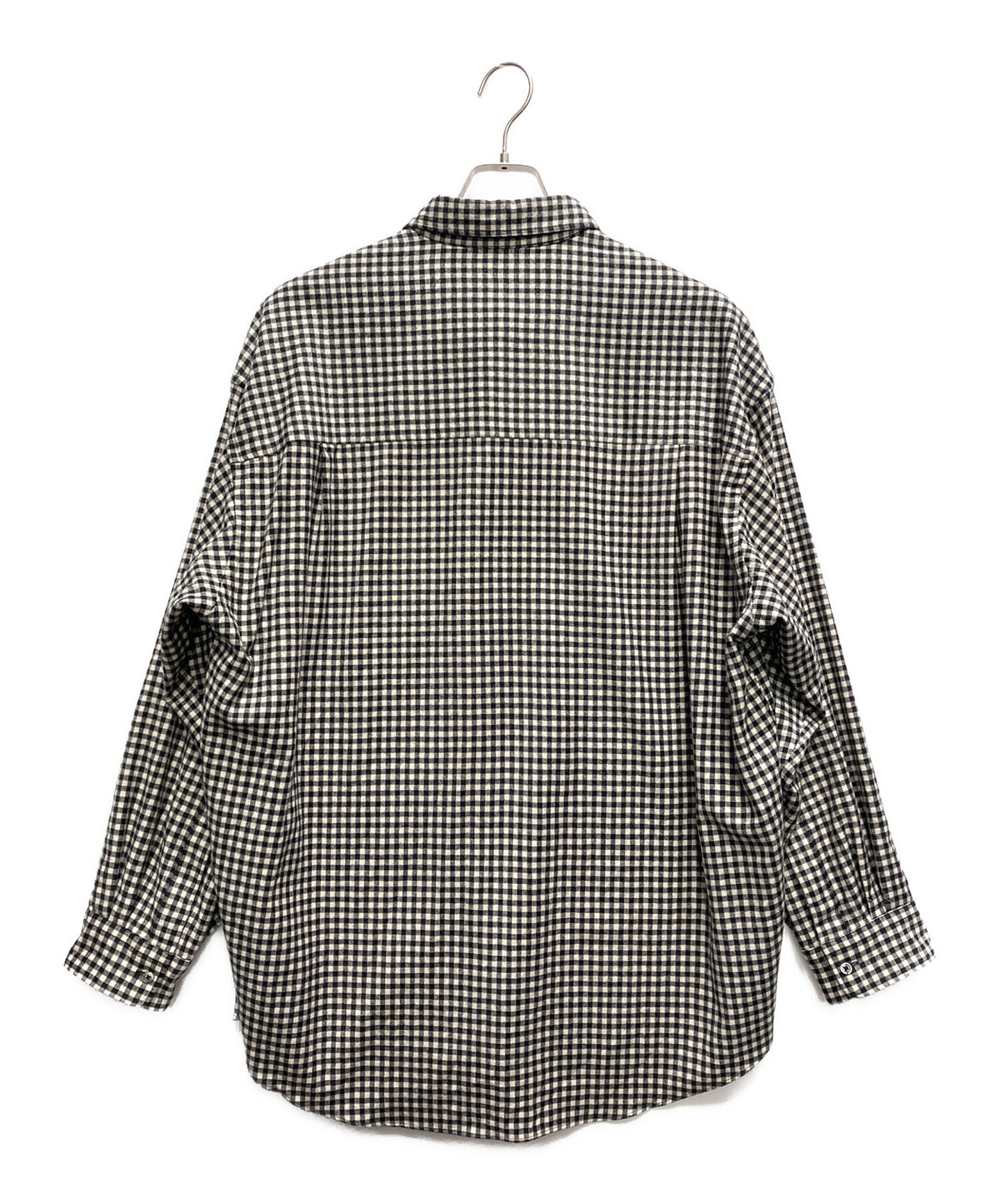 [Pre-owned] Graphpaper Marzotto Gingham Oversized Shirt GM194-50507