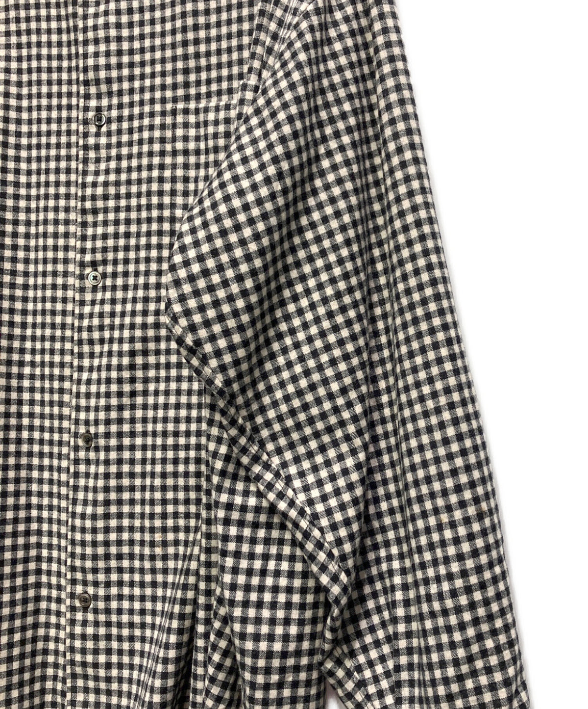 [Pre-owned] Graphpaper Marzotto Gingham Oversized Shirt GM194-50507