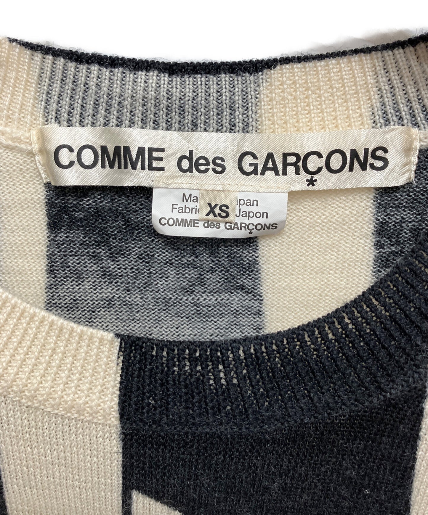 [Pre-owned] COMME des GARCONS knit with a full pattern GJ-N007