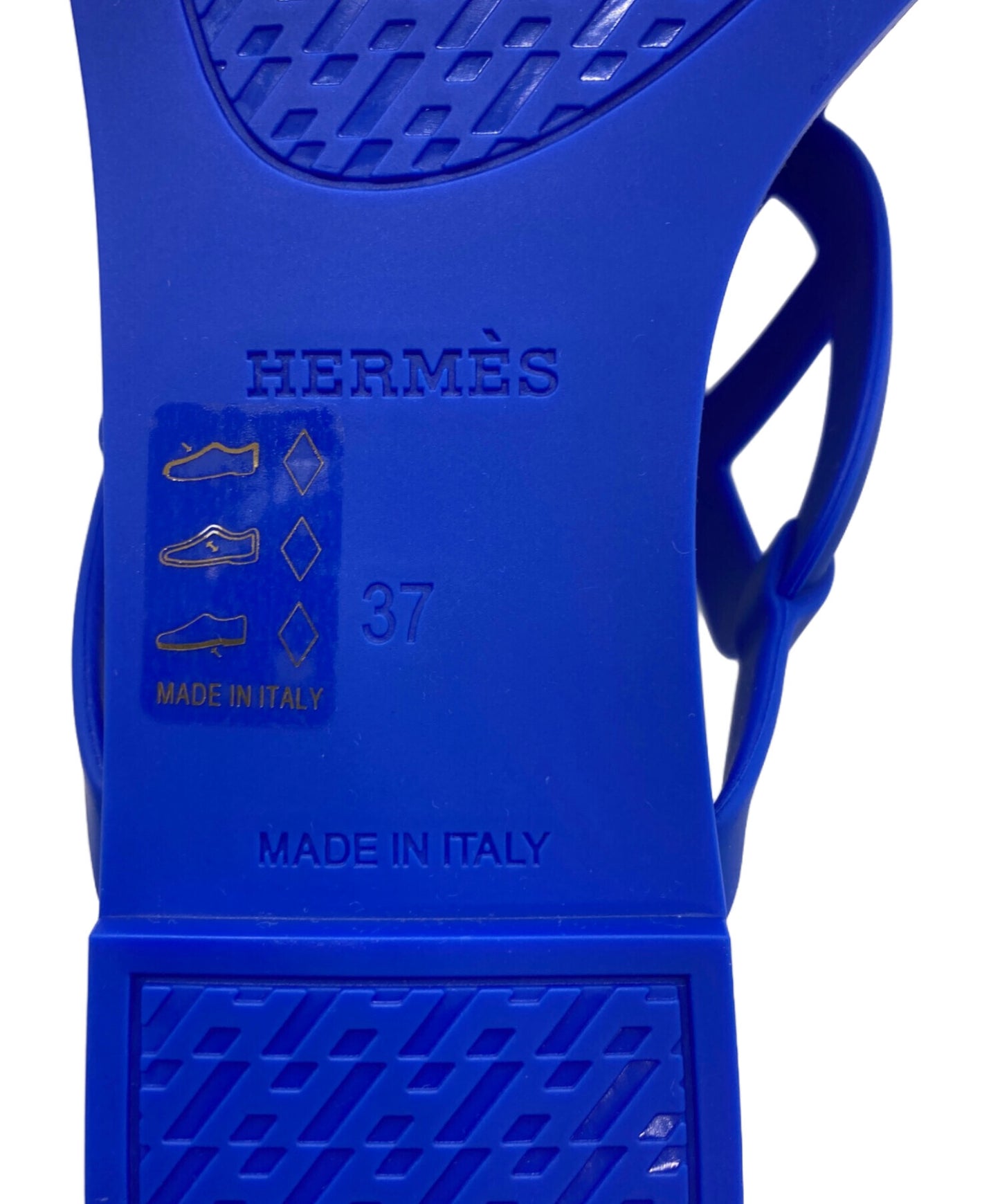 [Pre-owned] HERMES Egerie Rubber Sandal 221001Z