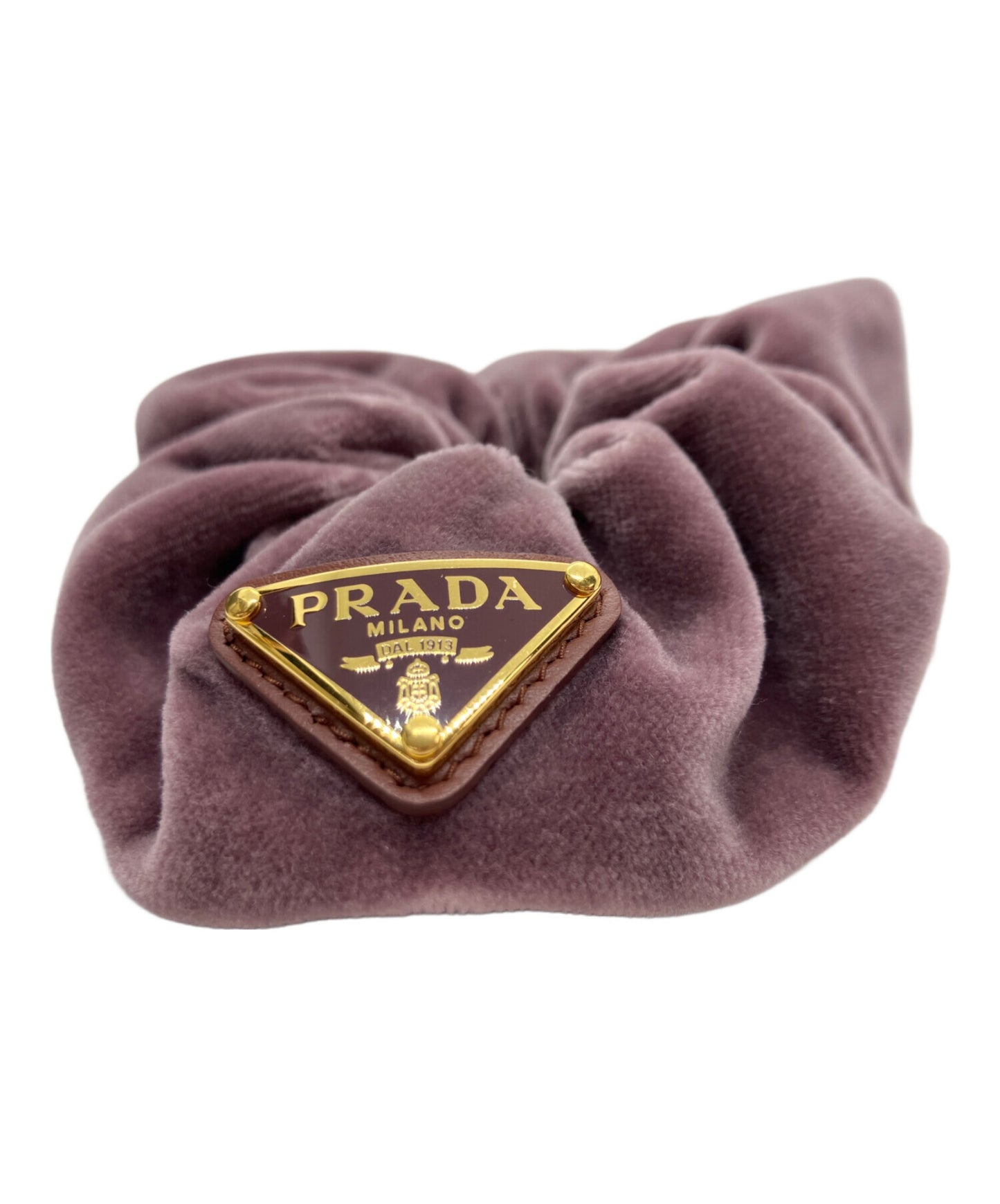 [Pre-owned] PRADA Velvet Chouche 1IF015 068