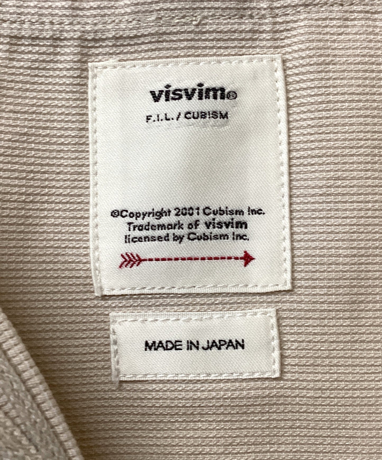 [Pre-owned] VISVIM VISVIM DUGOUT SHIRT L/S 0122105011012