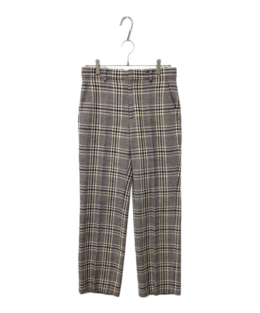 [Pre-owned] GUCCI check pants 595172 ZAC6B