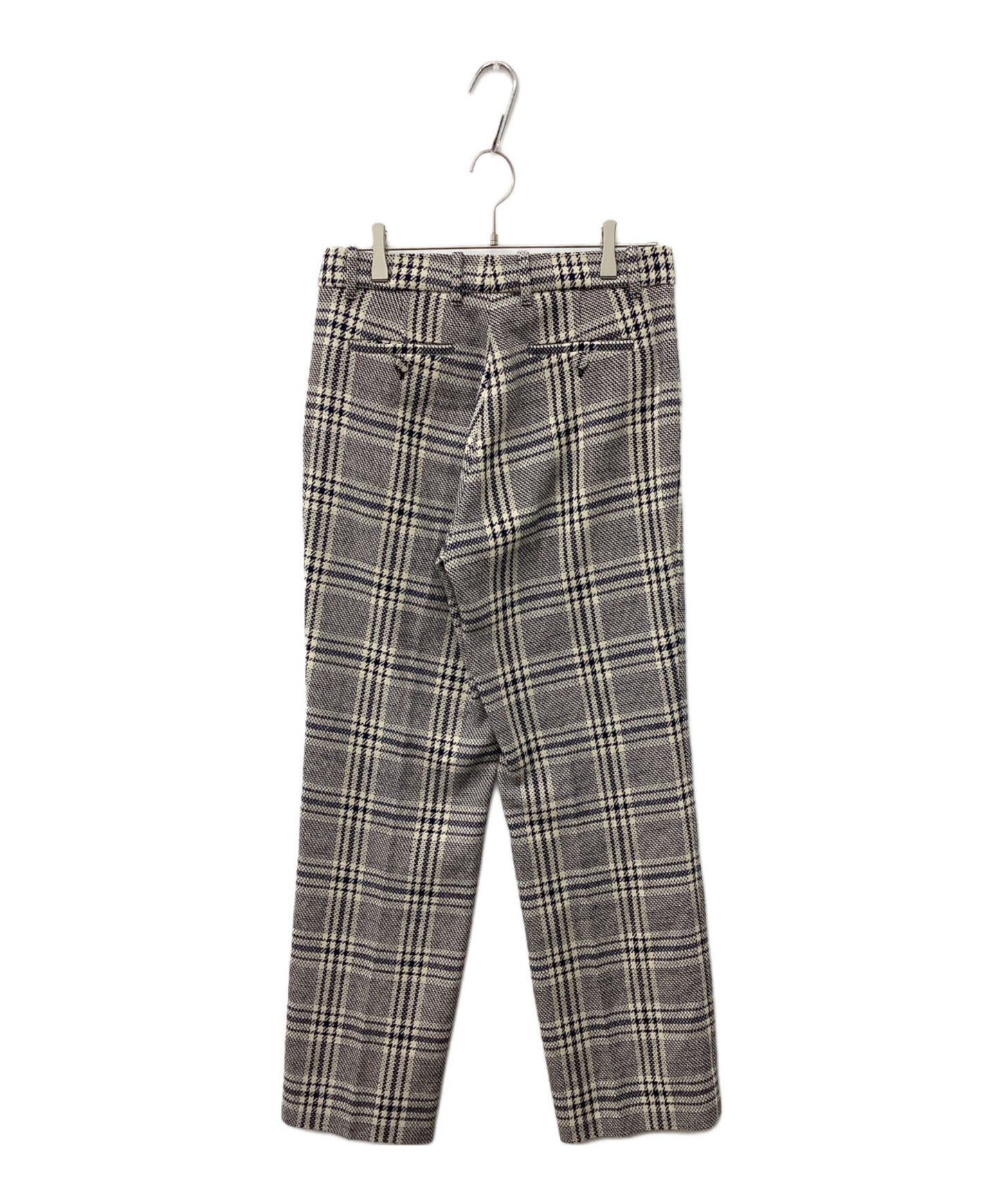 [Pre-owned] GUCCI check pants 595172 ZAC6B