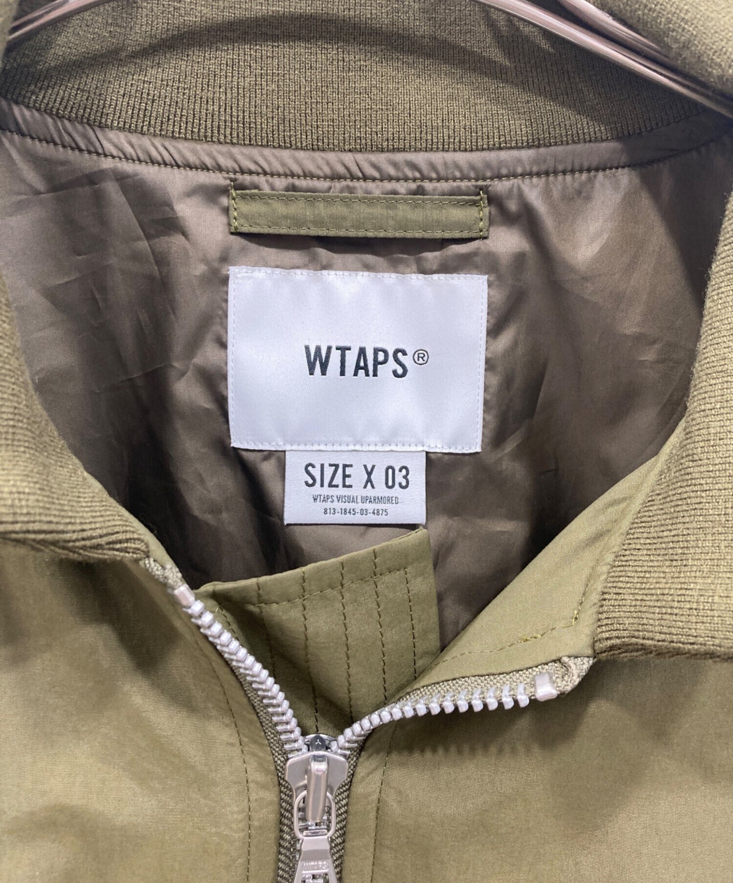 [Pre-owned] WTAPS WEP Type Nylon Jacket 242TQDT-JKM04