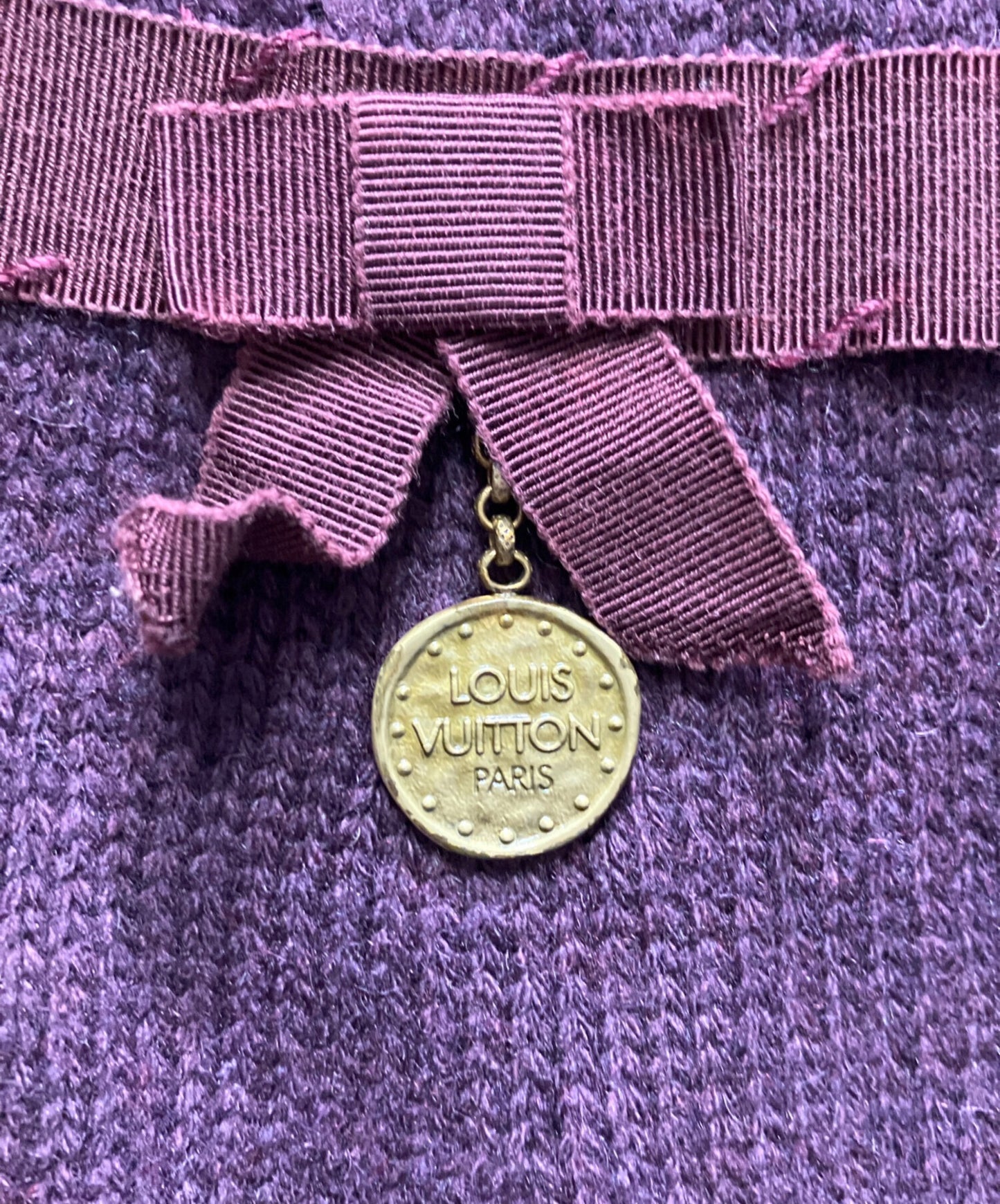 [Pre-owned] LOUIS VUITTON wool cardigan RW082W WNKC02MOA