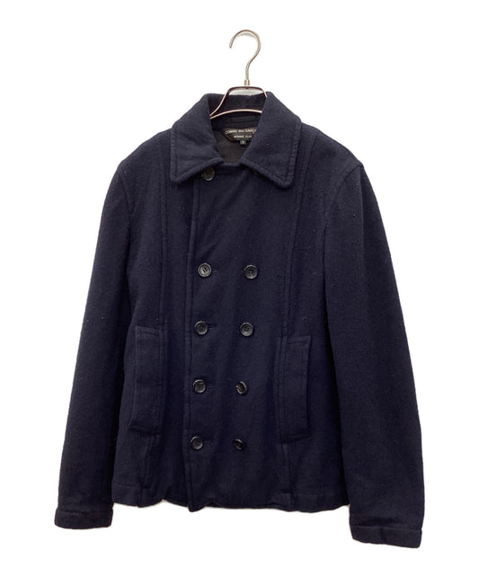[Pre-owned] COMME des GARCONS HOMME PLUS Wool Shrinkable P Coat AD2008 PB-C013