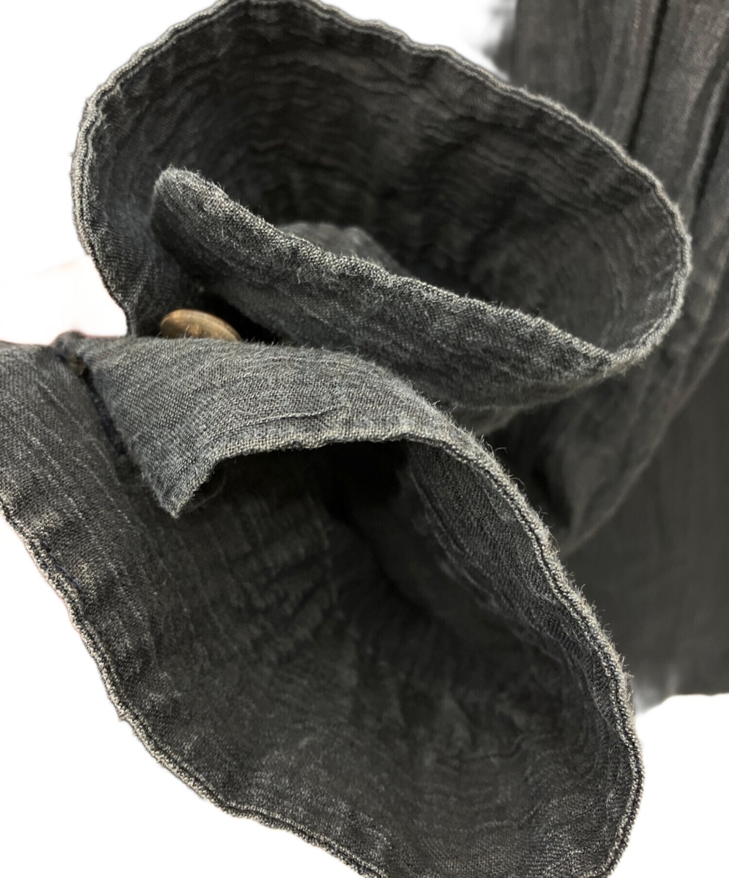 [Pre-owned] ISSEY MIYAKE MEN band-collar shirt ME01FJ217