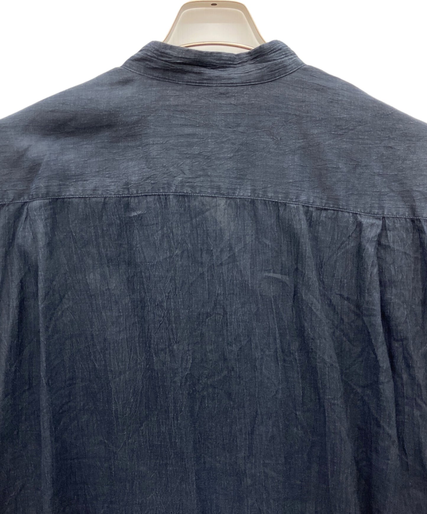 [Pre-owned] ISSEY MIYAKE MEN band-collar shirt ME01FJ217