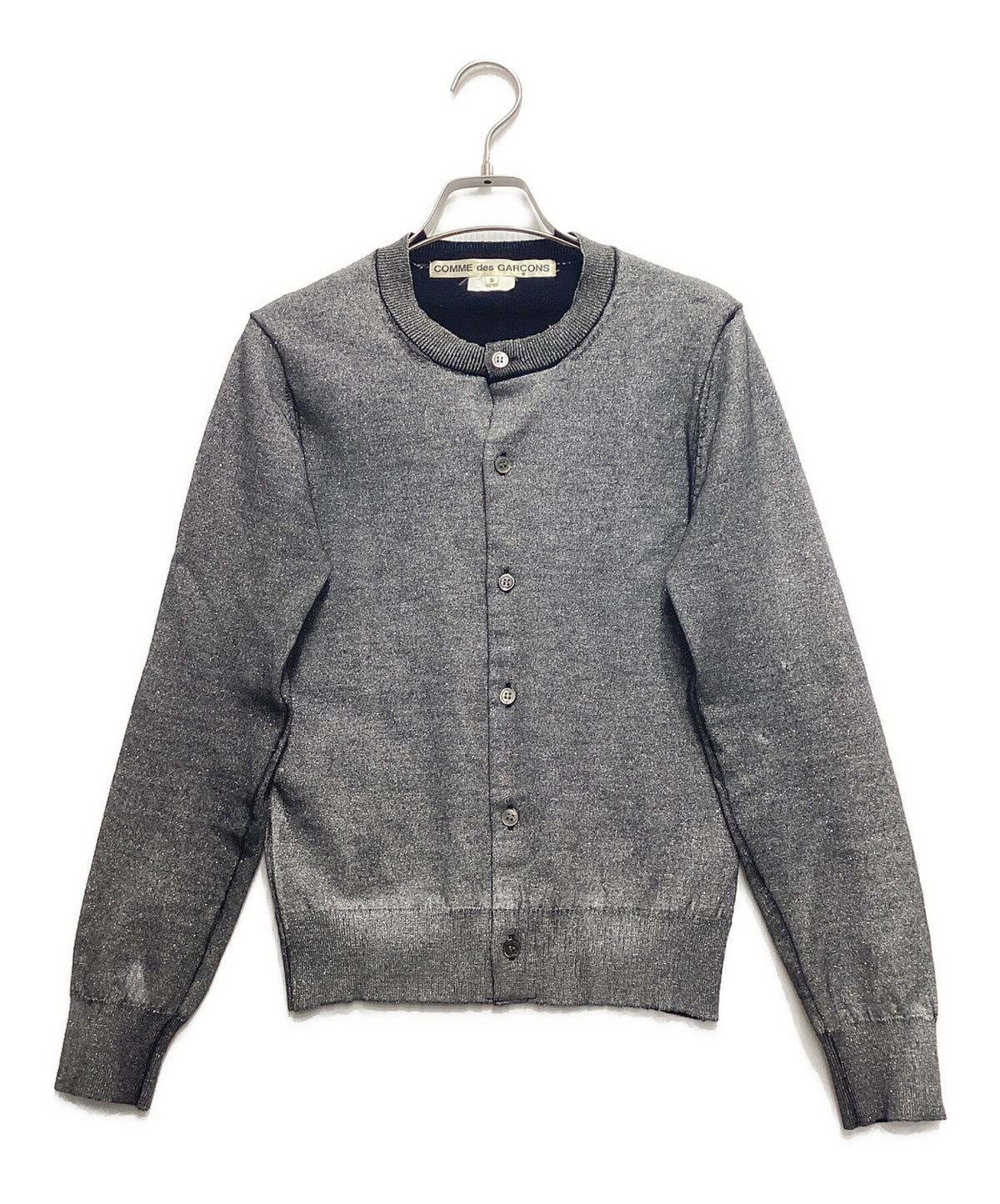 [Pre-owned] COMME des GARCONS Gradient Lame Cardigan GF-N035