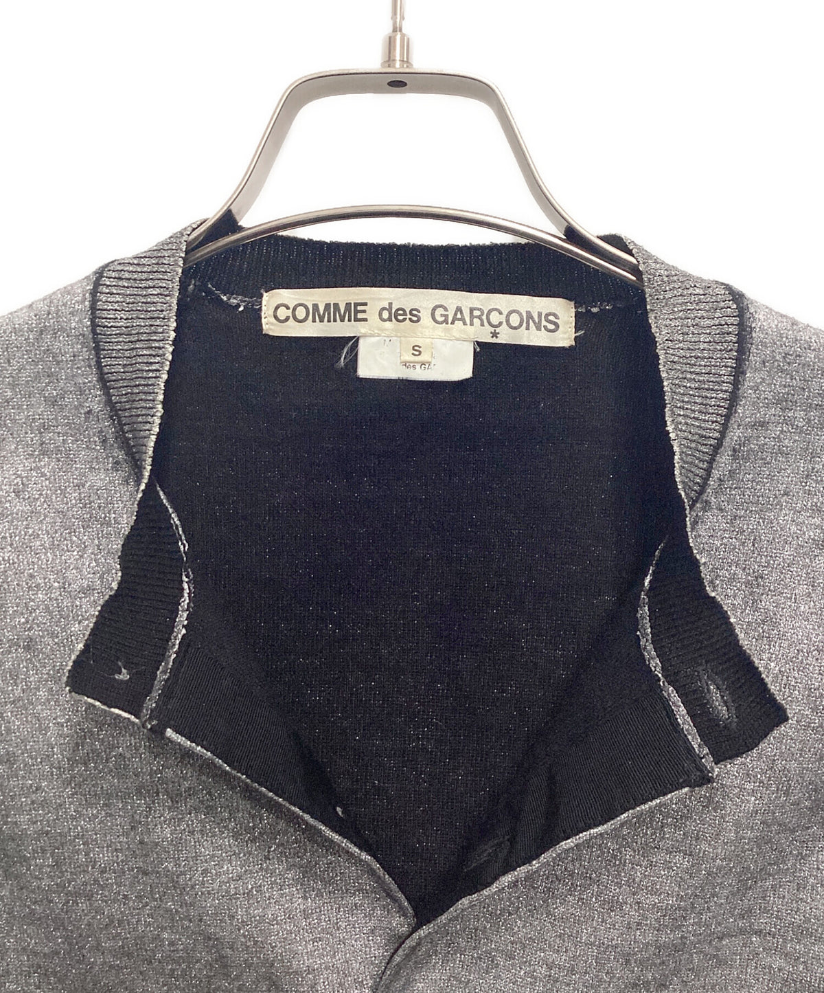 [Pre-owned] COMME des GARCONS Gradient Lame Cardigan GF-N035