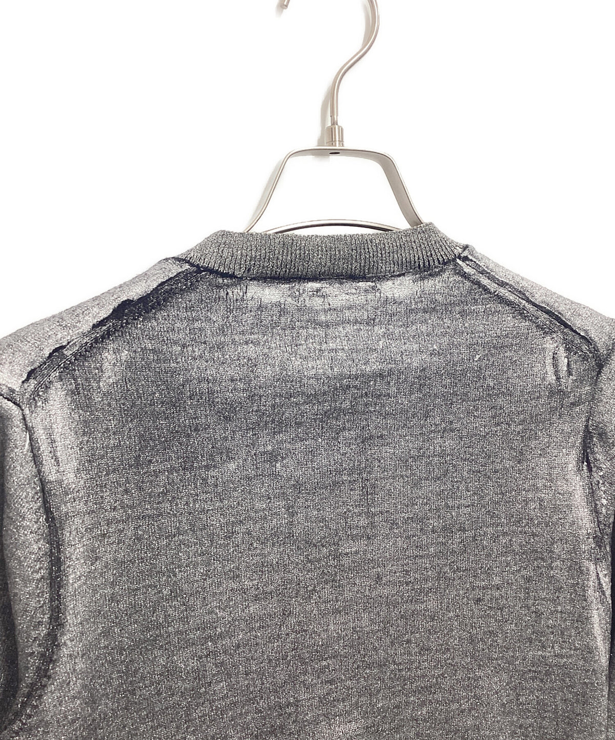 [Pre-owned] COMME des GARCONS Gradient Lame Cardigan GF-N035