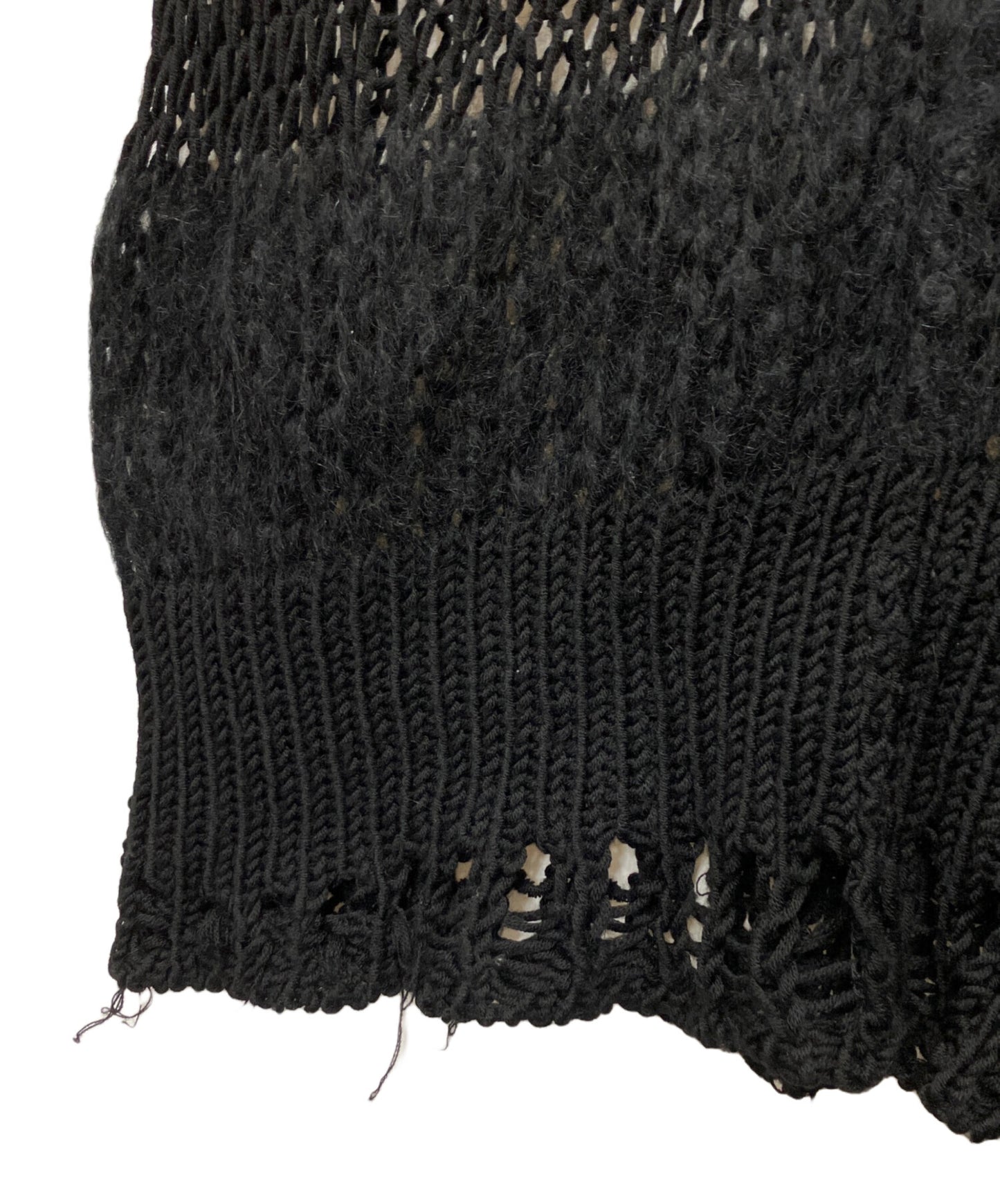 [Pre-owned] Jean Paul Gaultier FEMME Design Knit Poncho