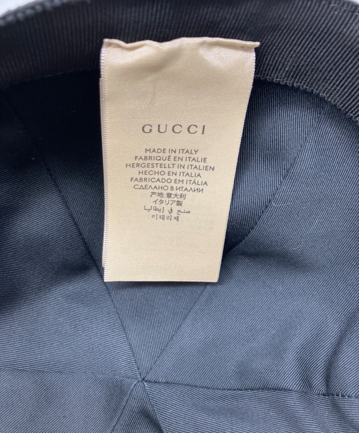 [Pre-owned] GUCCI GG Canvas Baseball Cap 576253/4HG53