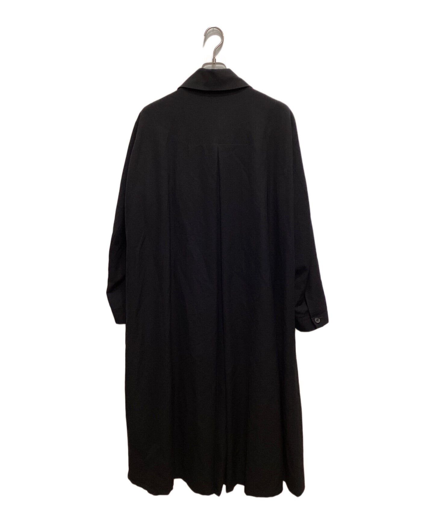 [Pre-owned] Y's Wool gaber long coat YY-C04-100