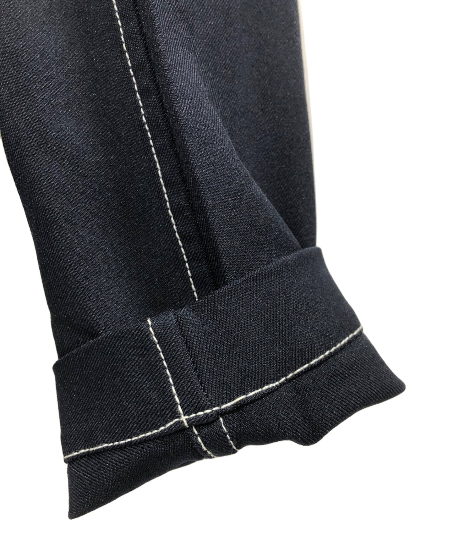 [Pre-owned] COMME des GARCONS SHIRT Polyester Gabardine Plain with Contrasted Workstiches Jacket W24161