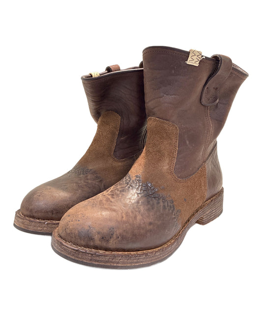 [Pre-owned] VISVIM WABANAKI BOOTS-FOLK / Engineer boots 0125102002012