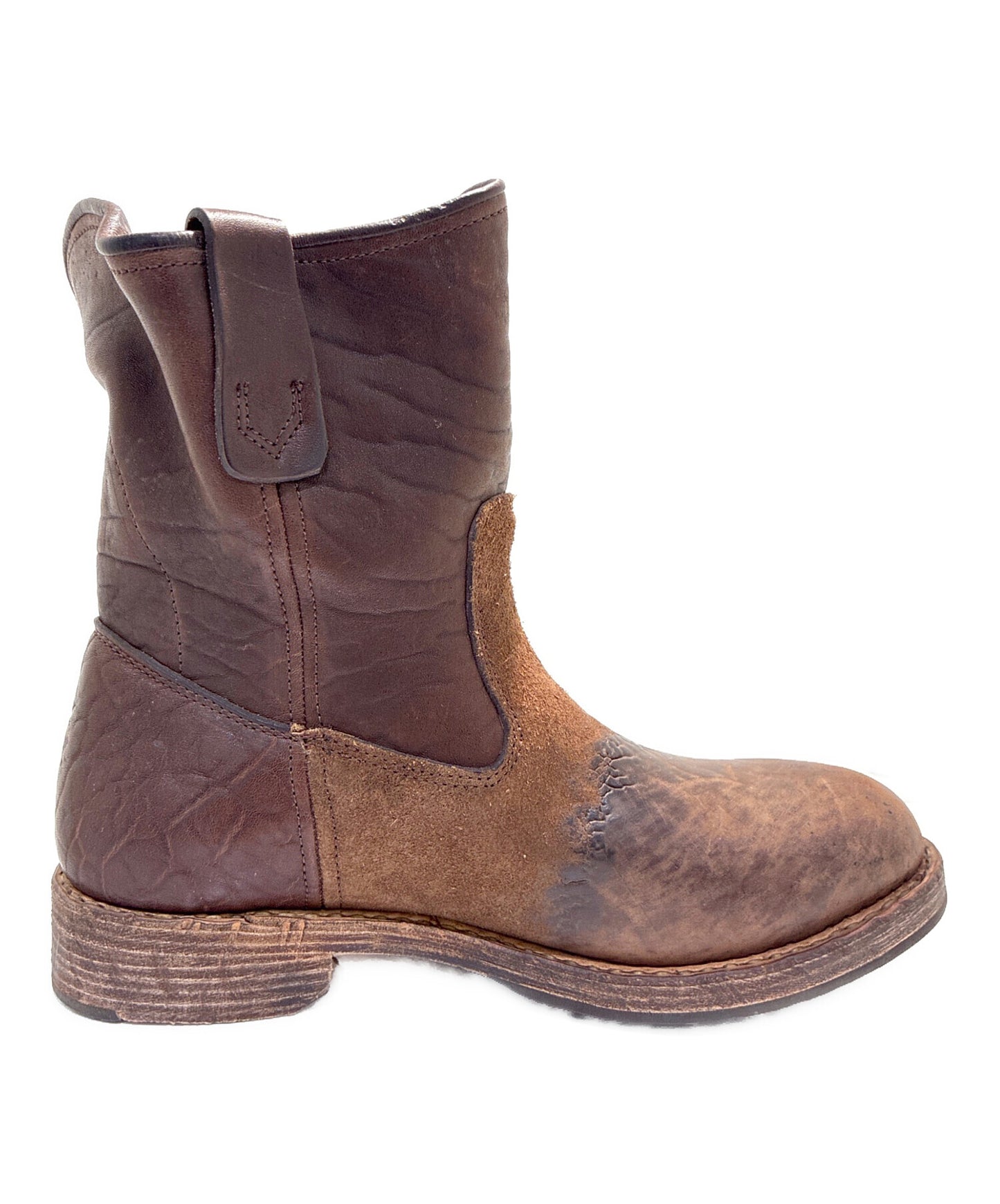 [Pre-owned] VISVIM WABANAKI BOOTS-FOLK / Engineer boots 0125102002012