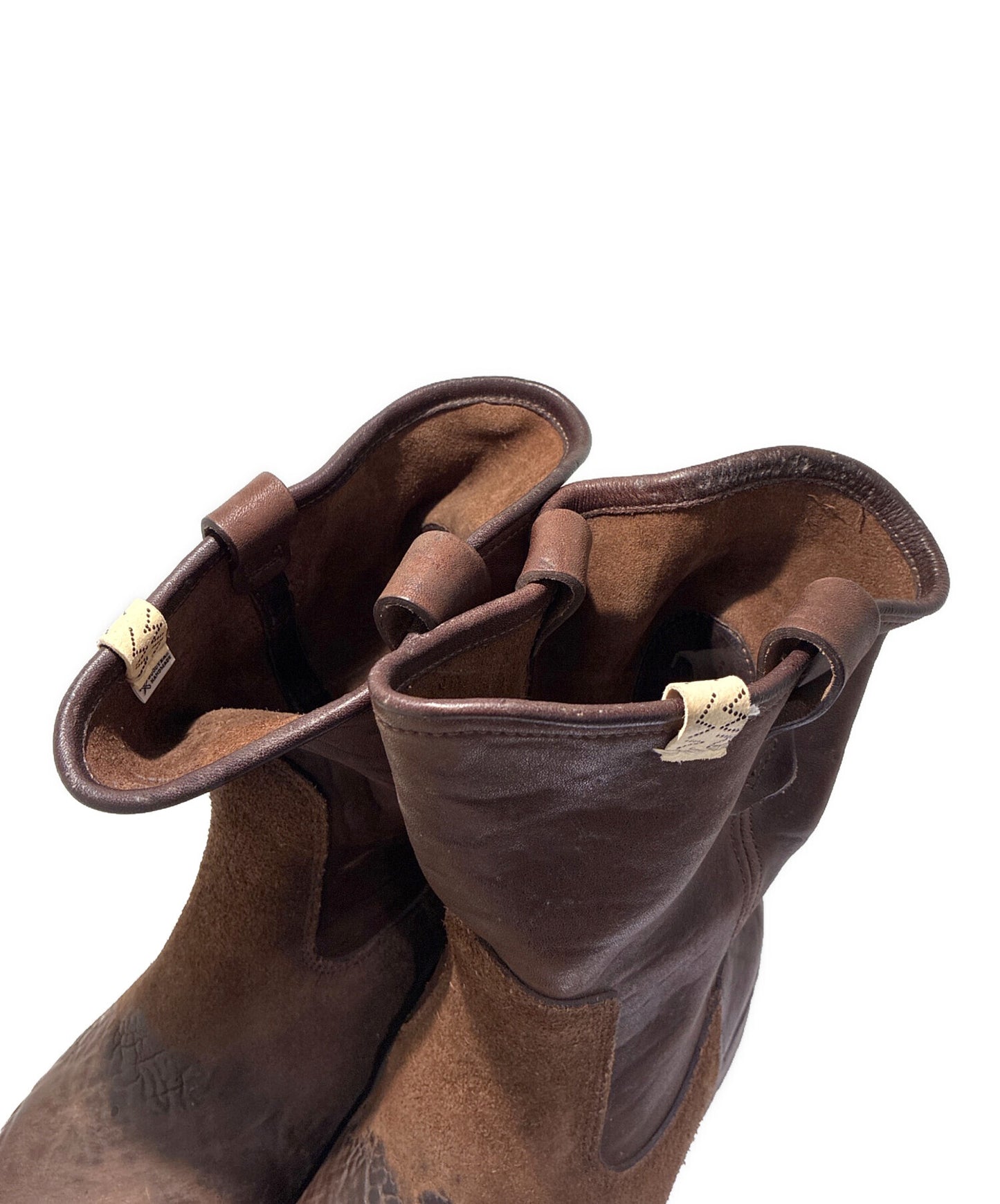 [Pre-owned] VISVIM WABANAKI BOOTS-FOLK / Engineer boots 0125102002012