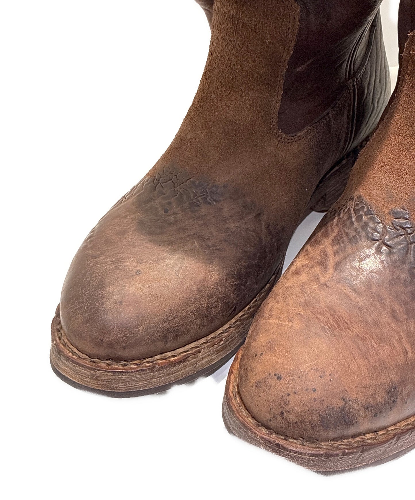 [Pre-owned] VISVIM WABANAKI BOOTS-FOLK / Engineer boots 0125102002012