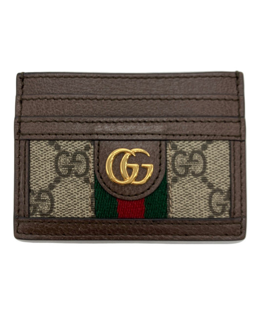 [Pre-owned] GUCCI GG Pass Case Card Case 523159
