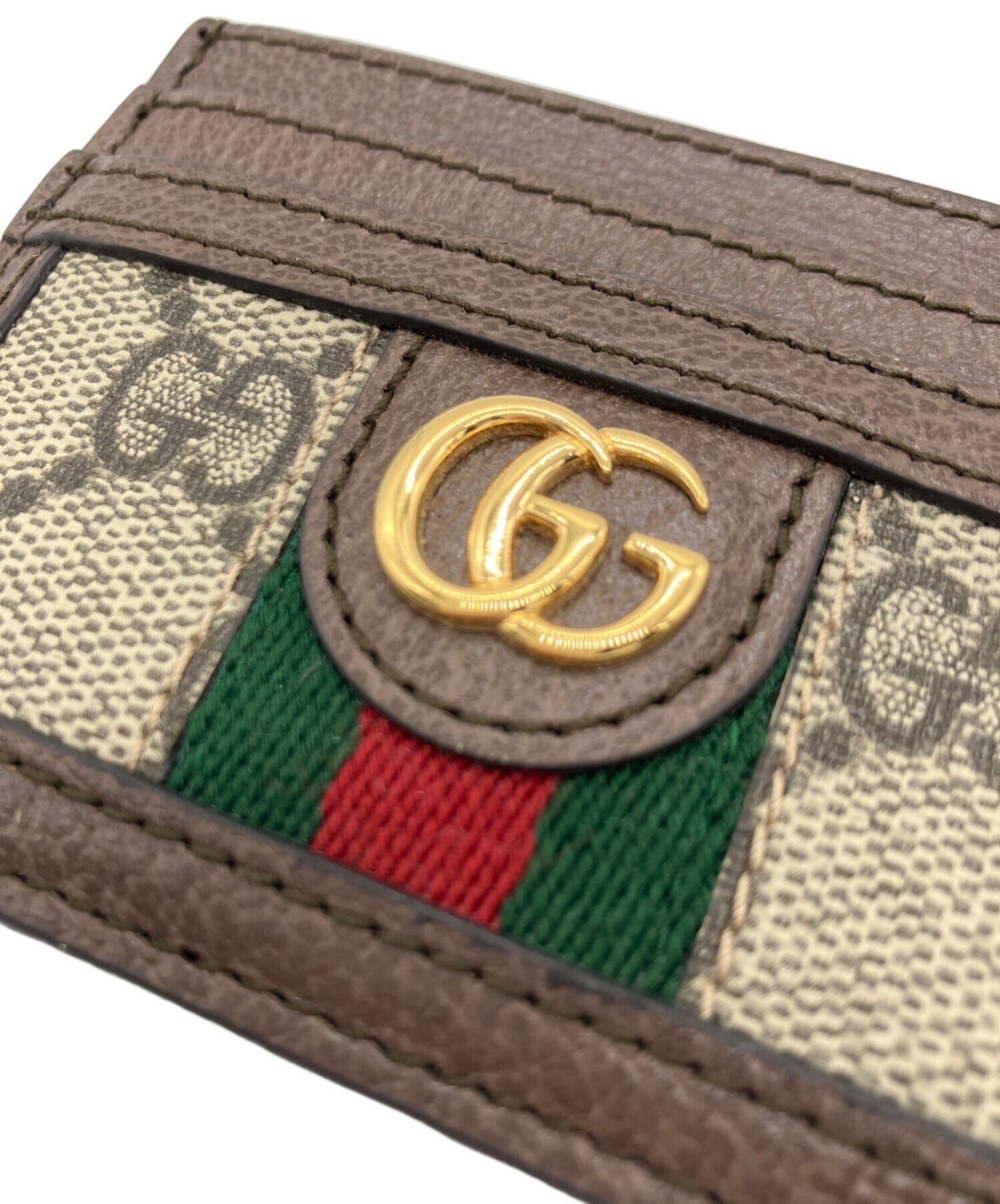[Pre-owned] GUCCI GG Pass Case Card Case 523159