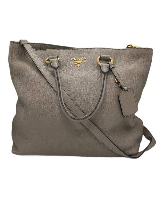 [Pre-owned] PRADA 2-Way Bag VITELLO PHENIX 1BG865