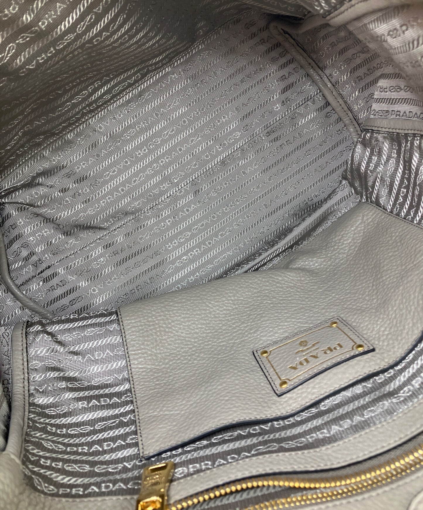 [Pre-owned] PRADA 2-Way Bag VITELLO PHENIX 1BG865