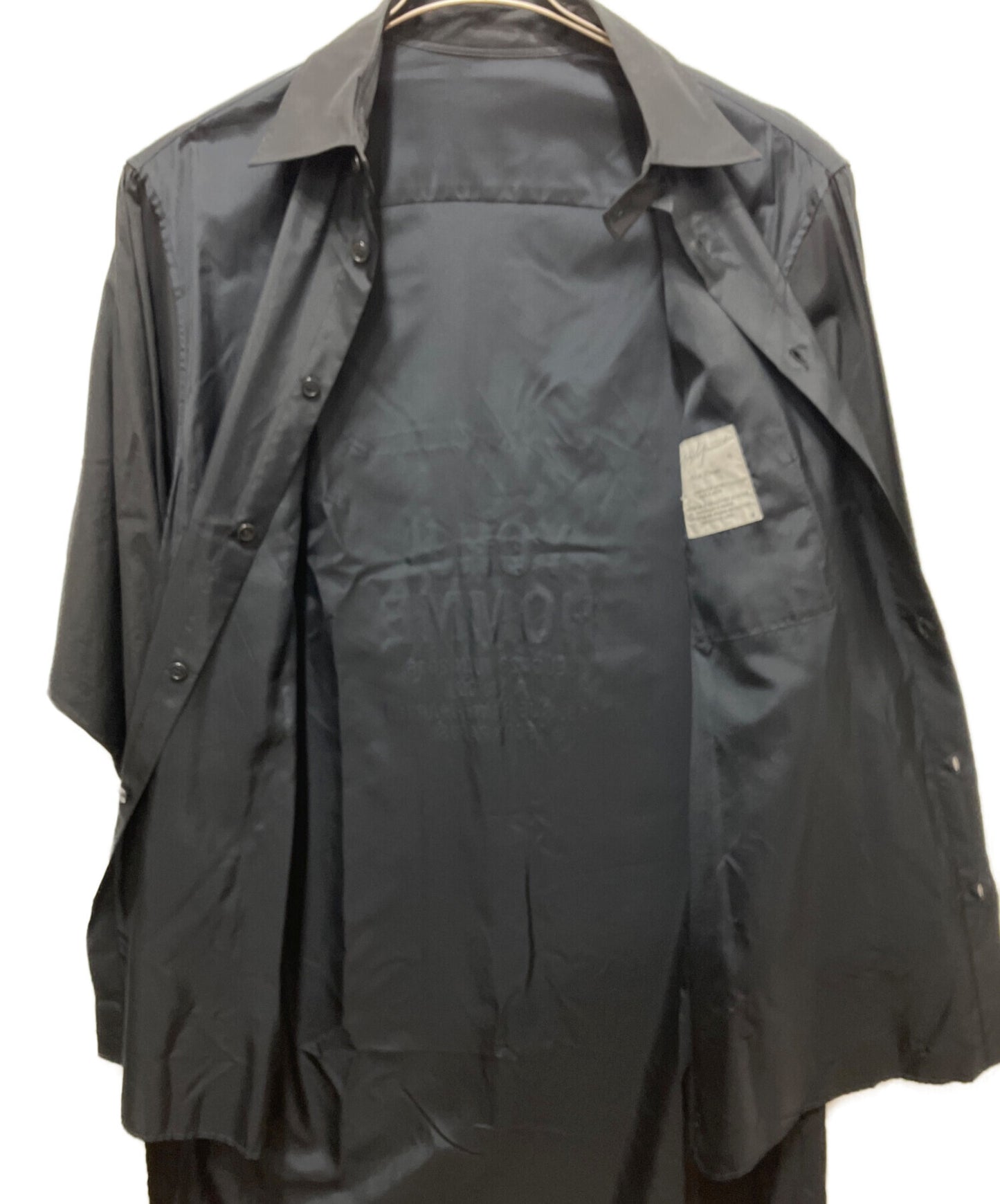 [Pre-owned] Yohji Yamamoto pour homme Staff Shirt A (CU / Cross) HW-B08-212