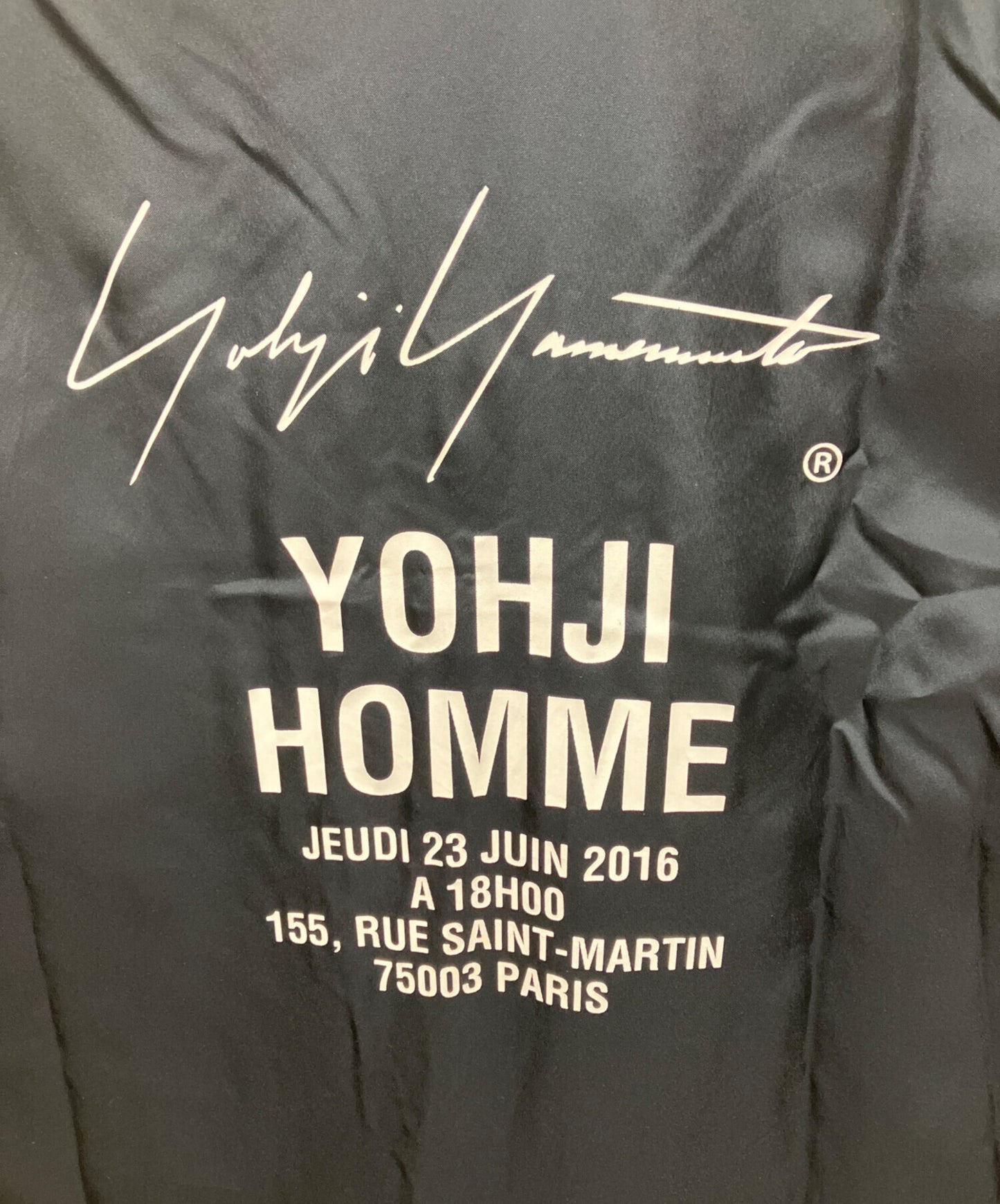[Pre-owned] Yohji Yamamoto pour homme Staff Shirt A (CU / Cross) HW-B08-212