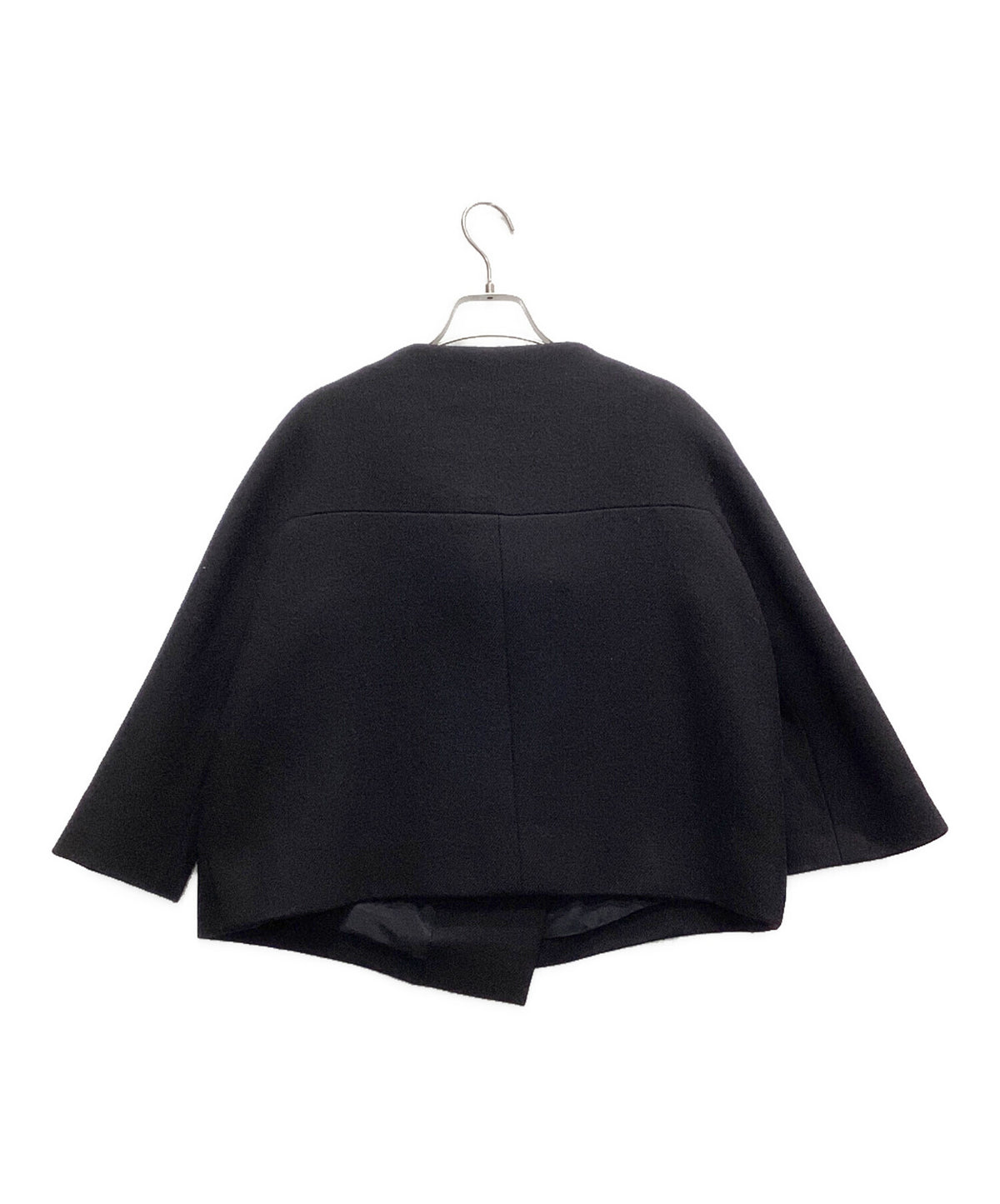[Pre-owned] BALENCIAGA No Collar Wool Jacket