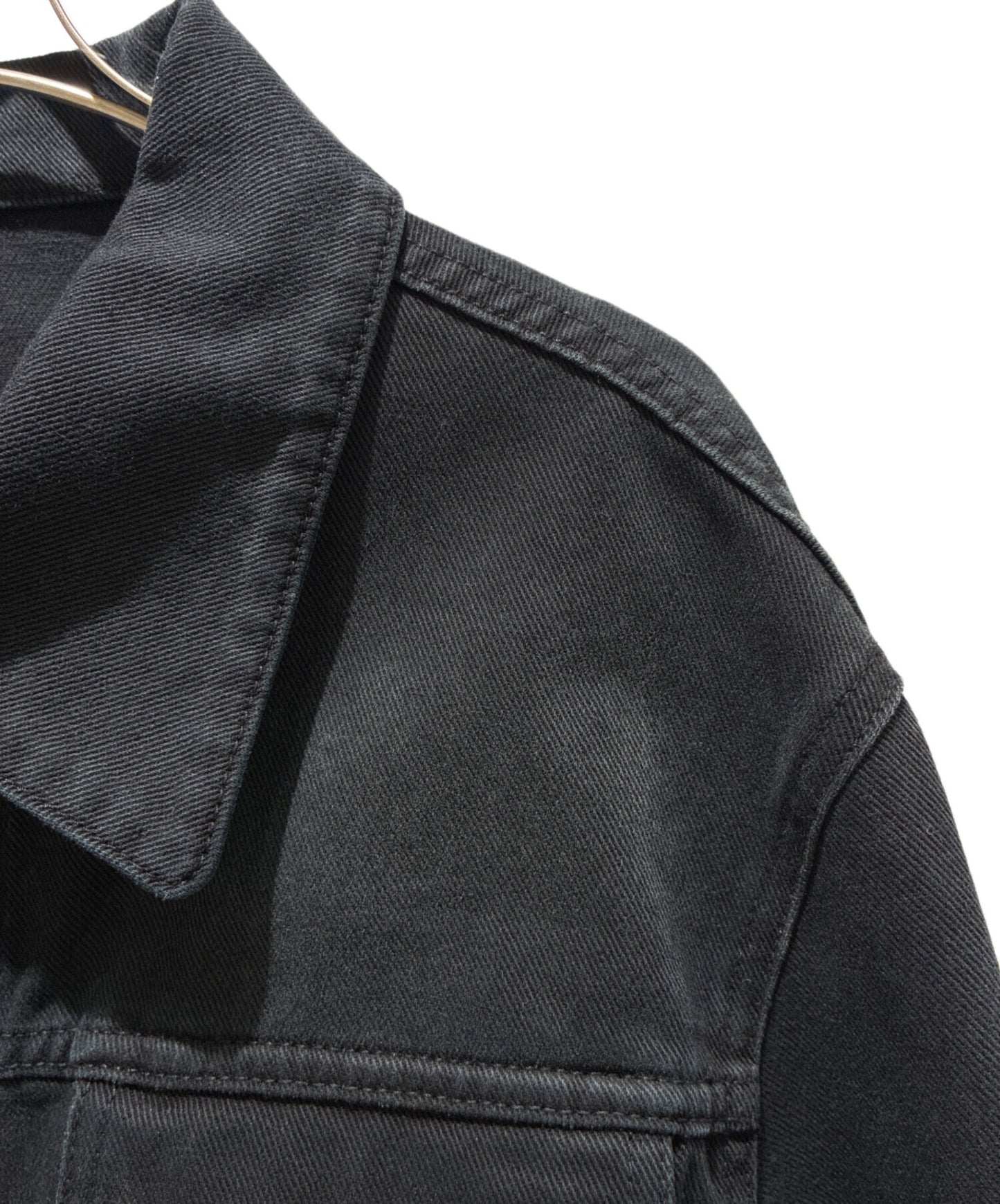 [Pre-owned] PRADA Denim Blouson Jacket / Triangle Logo / G-Jun / Washed GFB311 (RFID-compatible product)