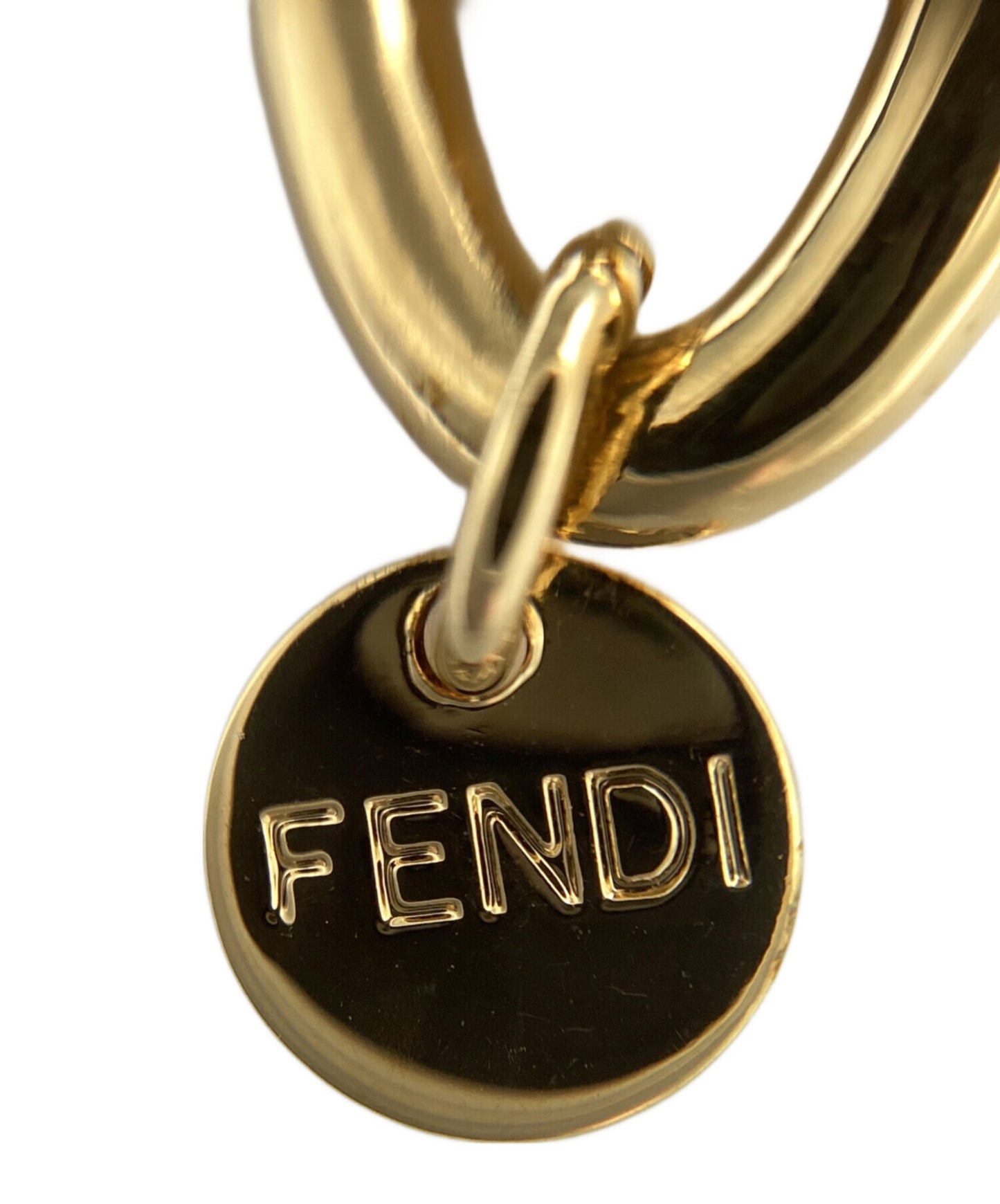 [Pre-owned] FENDI Zuccaraj chain necklace