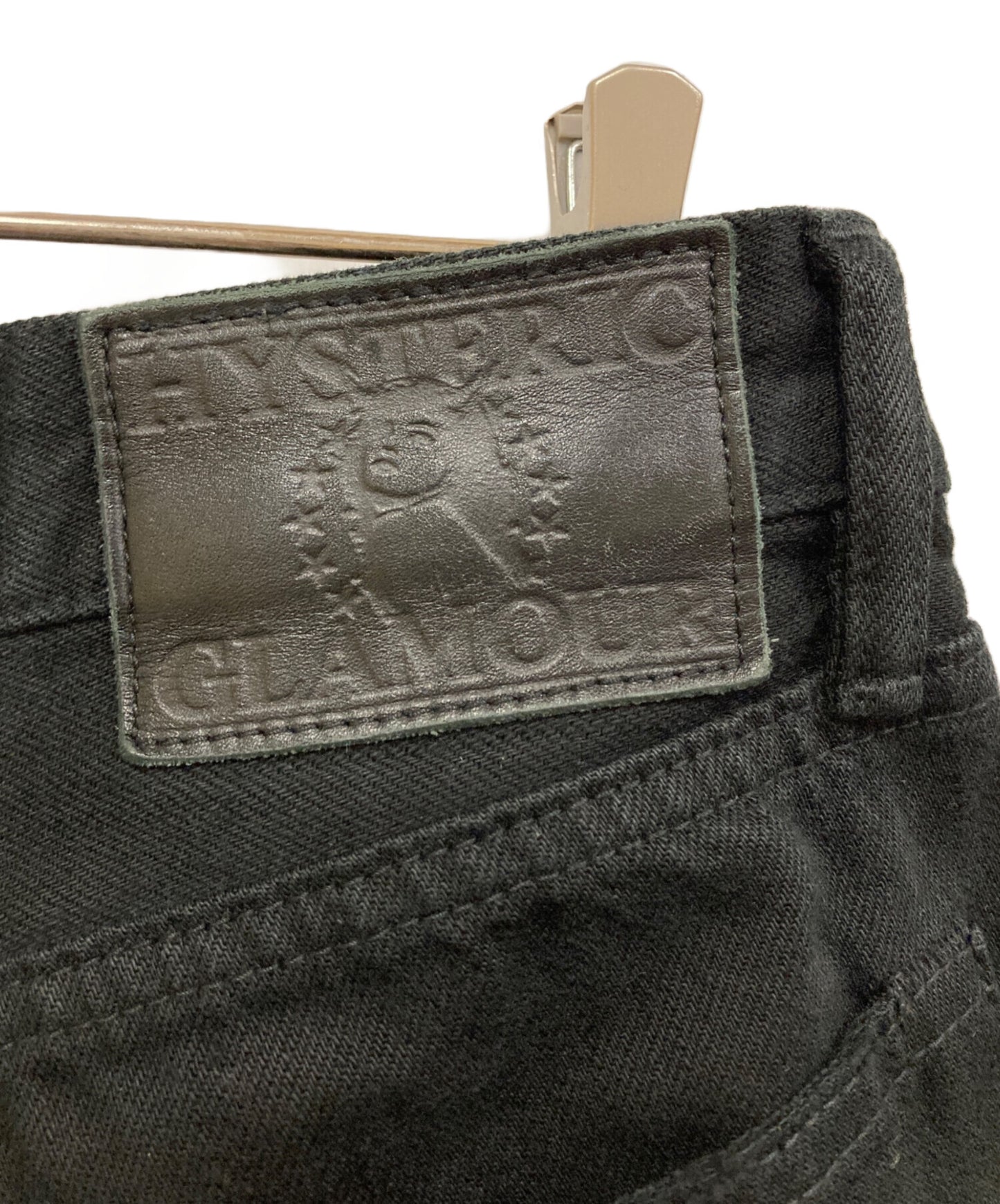 [Pre-owned] Hysteric Glamour Studded selvedge denim pants 0243AP16