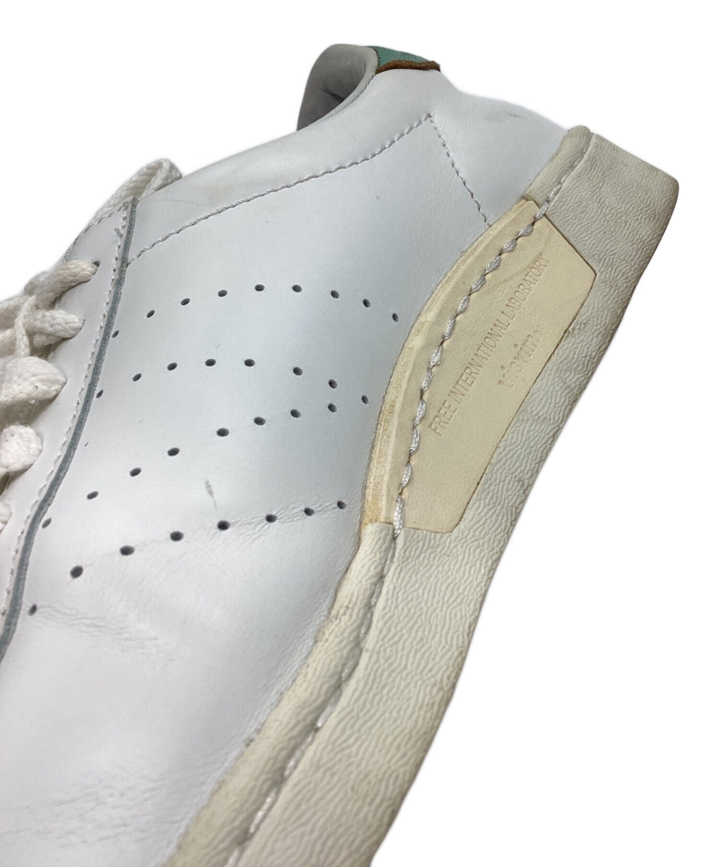 [Pre-owned] VISVIM CORDA-FOLK leather sneakers 0123102002001