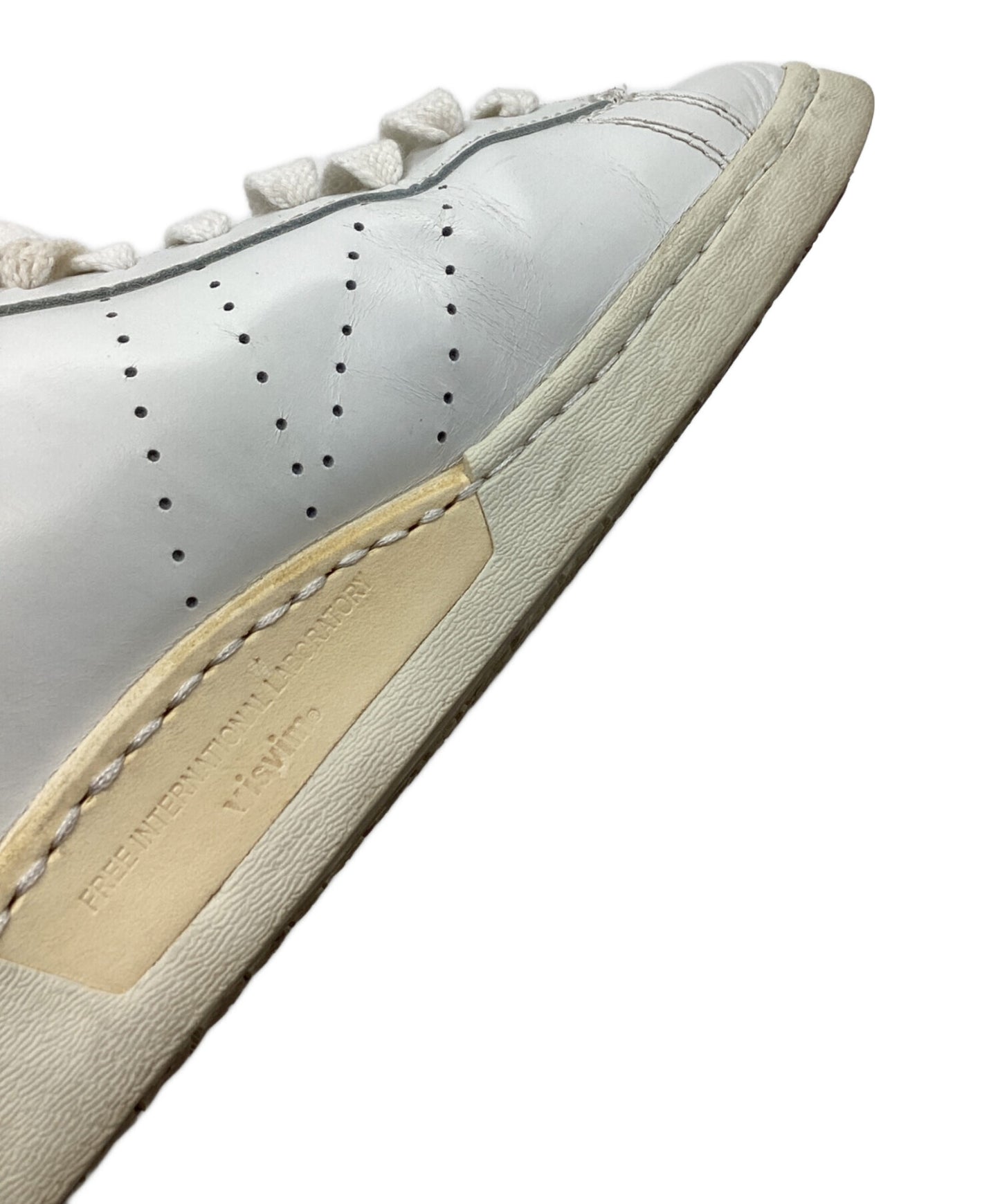 [Pre-owned] VISVIM CORDA-FOLK leather sneakers 0123102002001
