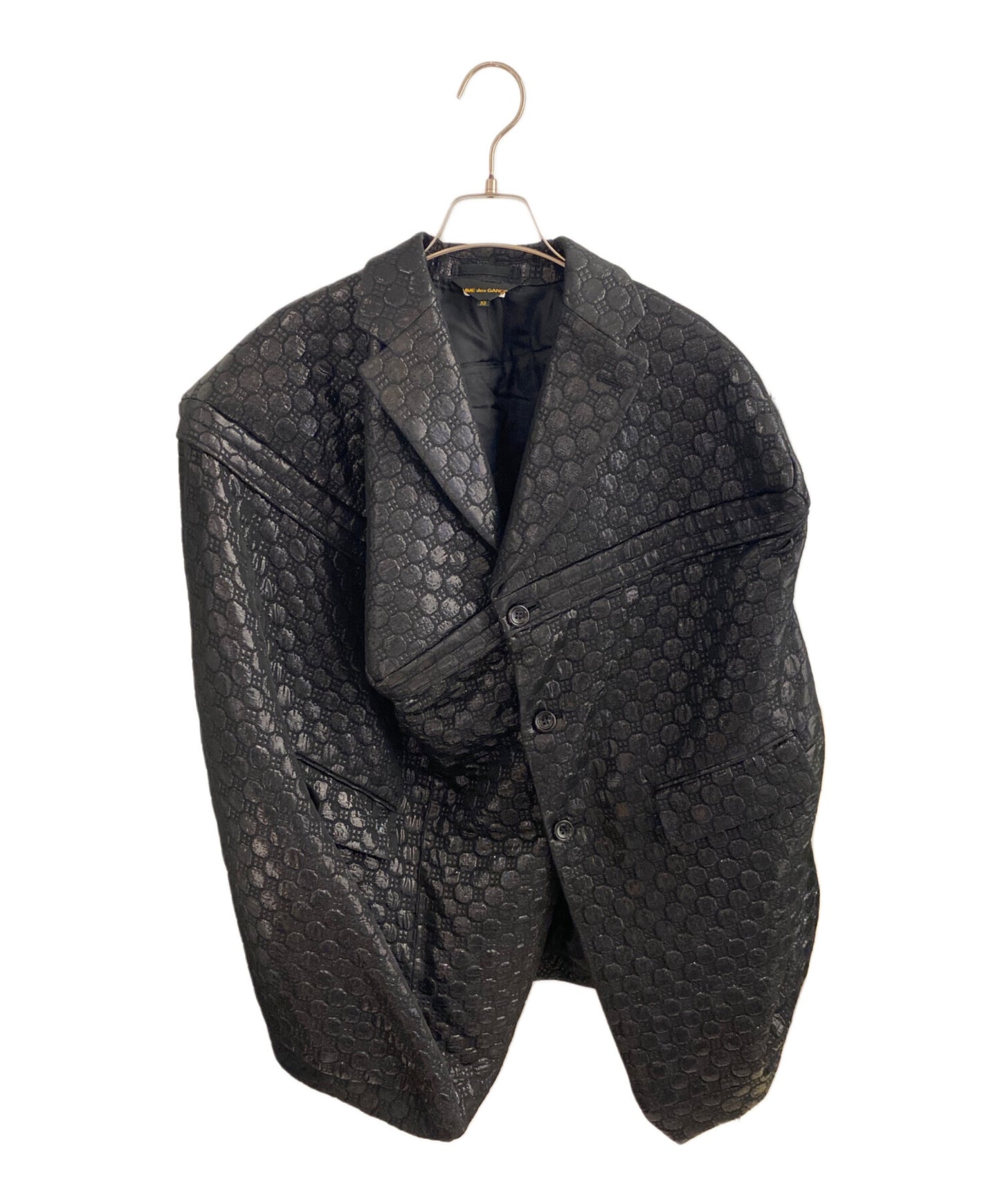 [Pre-owned] COMME des GARCONS Lame Floating Weave Vest/Design Jacket GO-J027/AD2024