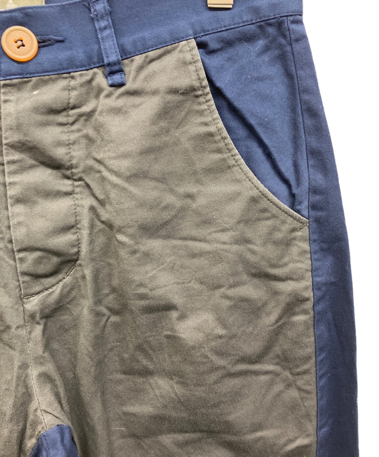[Pre-owned] Vivienne Westwood man Bicolor trousers