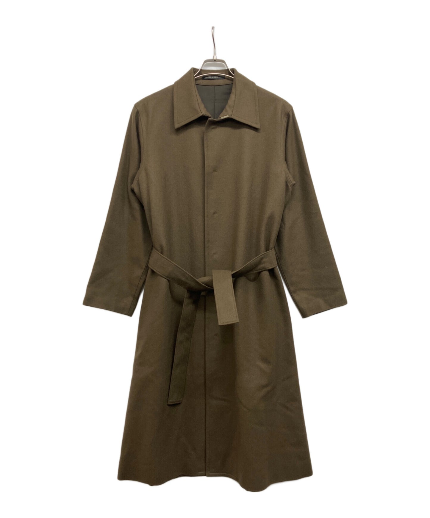 [Pre-owned] Y's Wool Stencil Collar Coat YV-C08-105