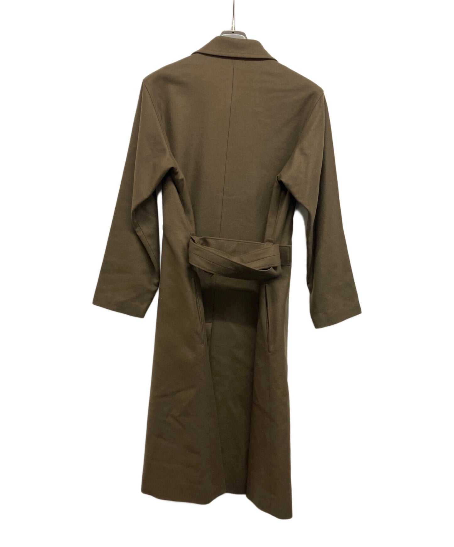 [Pre-owned] Y's Wool Stencil Collar Coat YV-C08-105