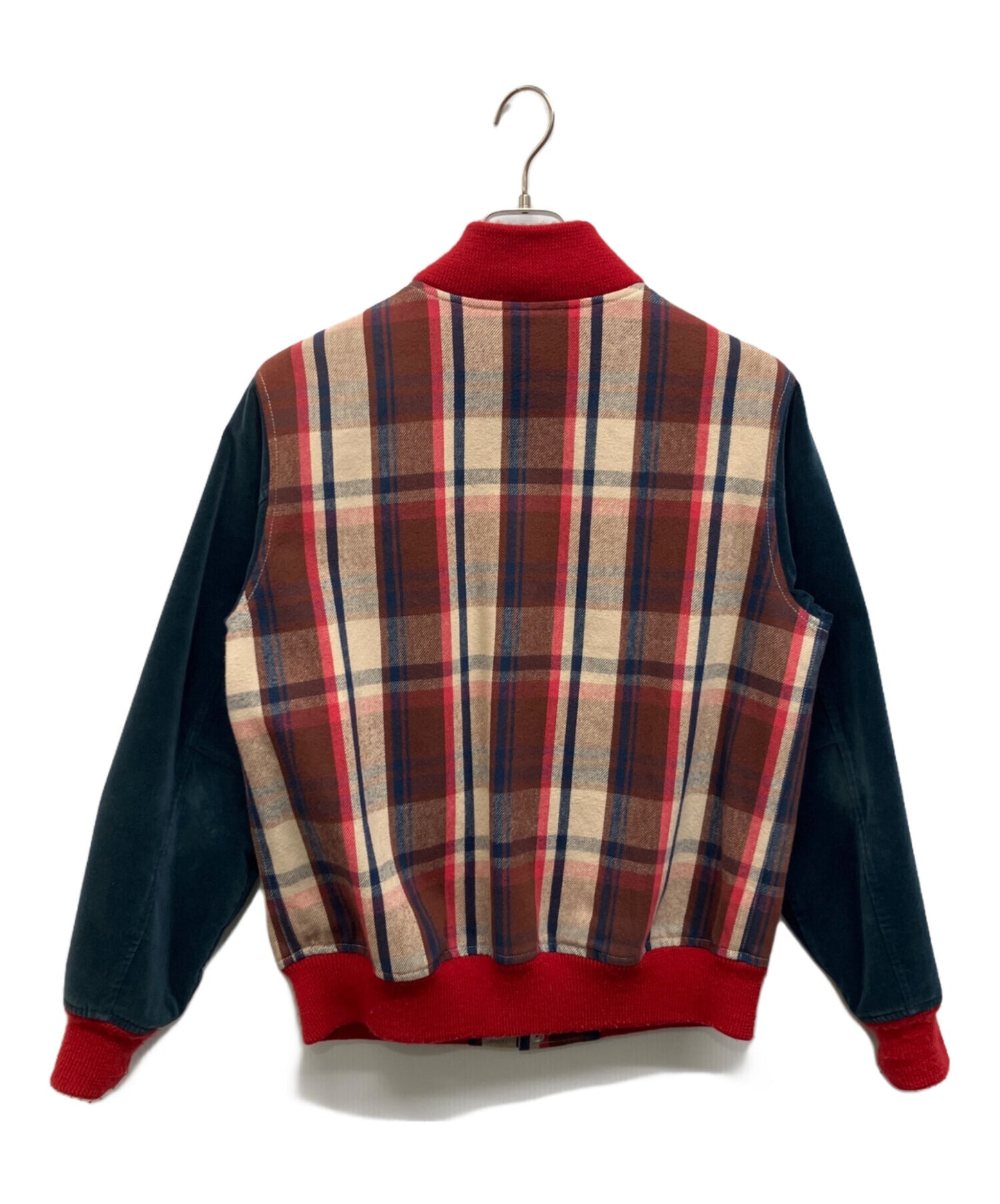 [Pre-owned] A BATHING APE Check Switched Blouson 001lj0801001x