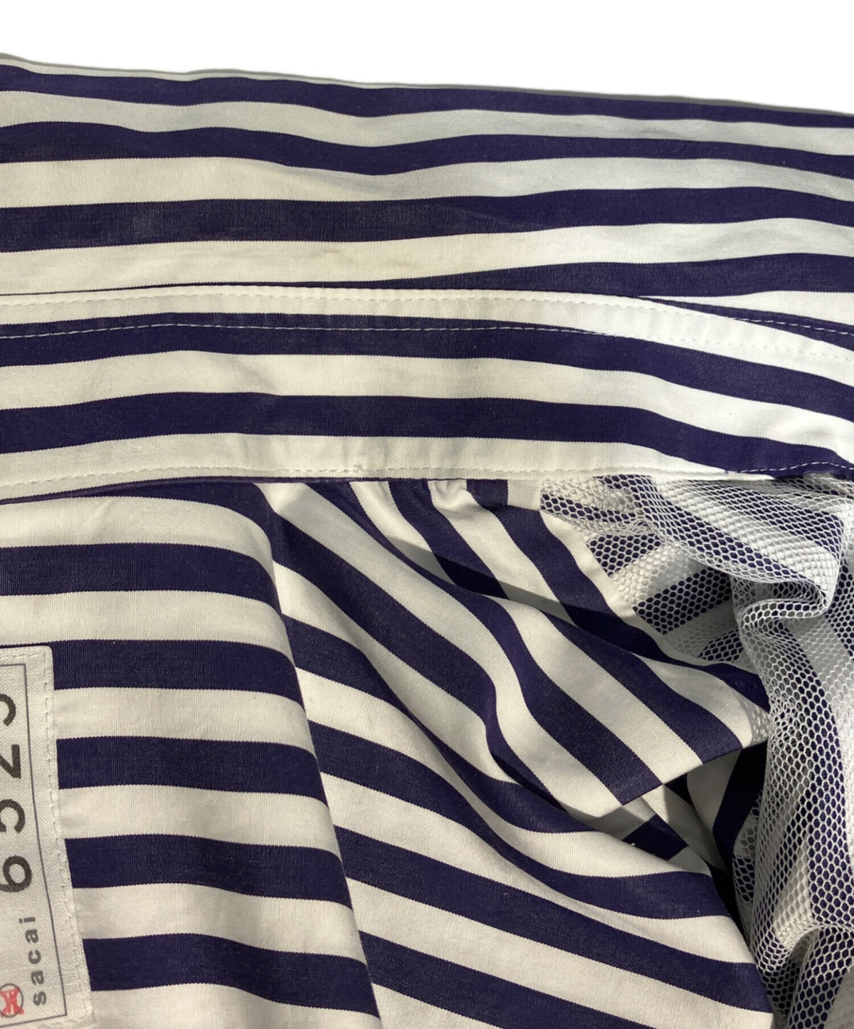 [Pre-owned] sacai Dock-Style Shirt Dress 23-06525