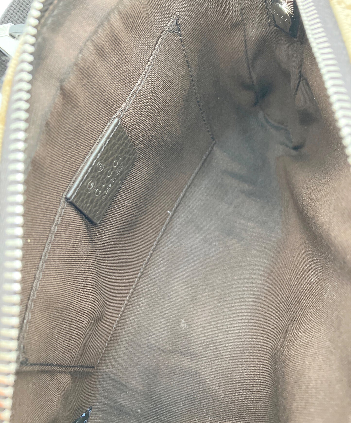 [Pre-owned] GUCCI GG Canvas Waist Bag 449174