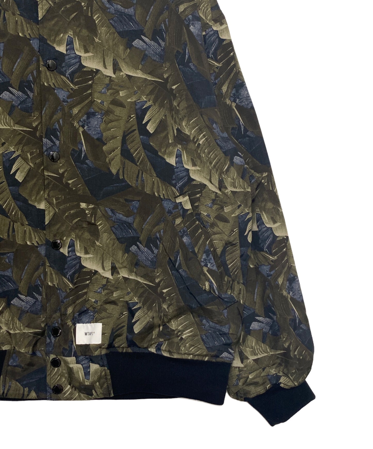 [Pre-owned] WTAPS Team Jacket CTPL Twill PRTC (Team Jacket) 241wvdt-jkm01