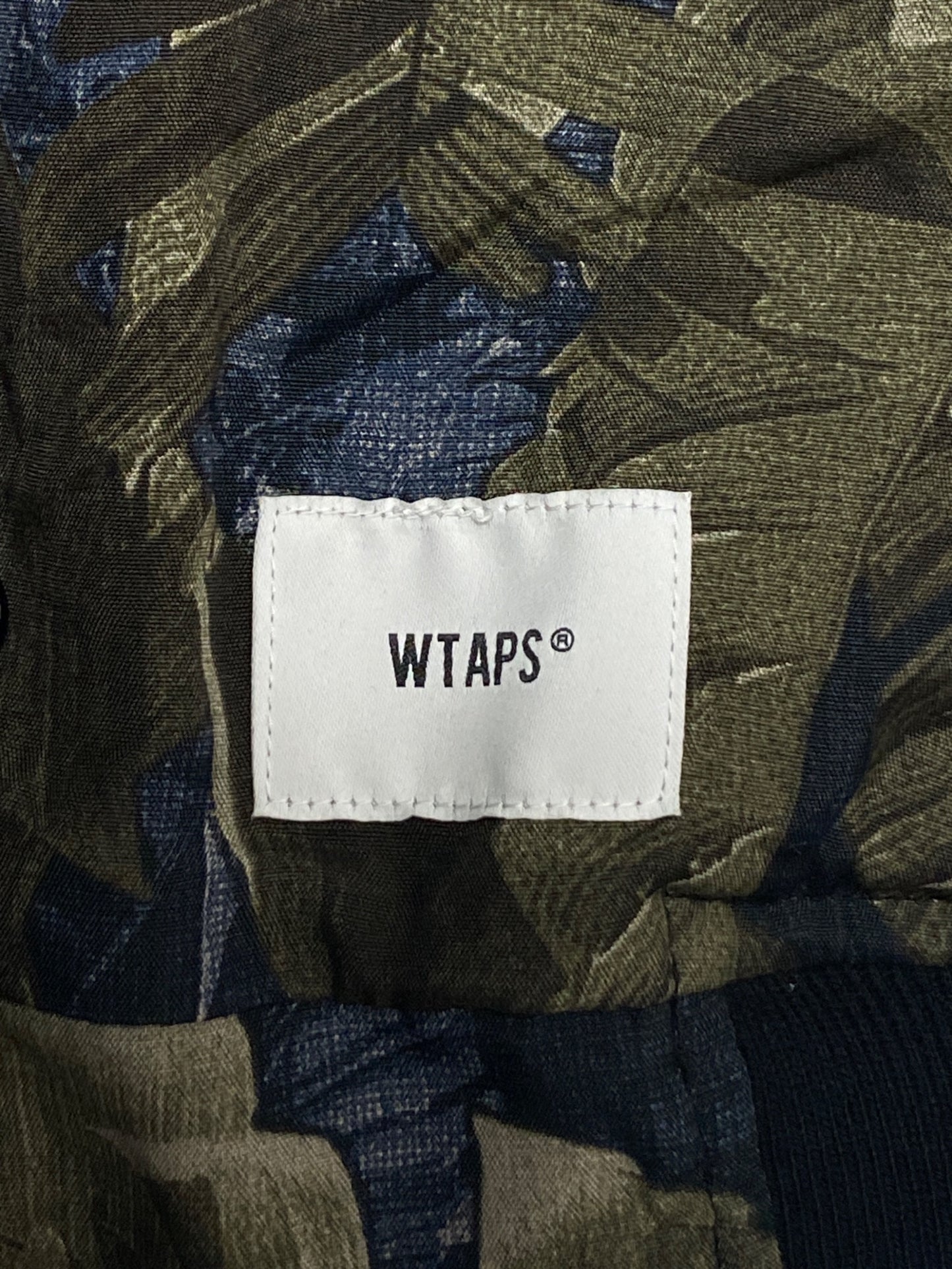 [Pre-owned] WTAPS Team Jacket CTPL Twill PRTC (Team Jacket) 241wvdt-jkm01